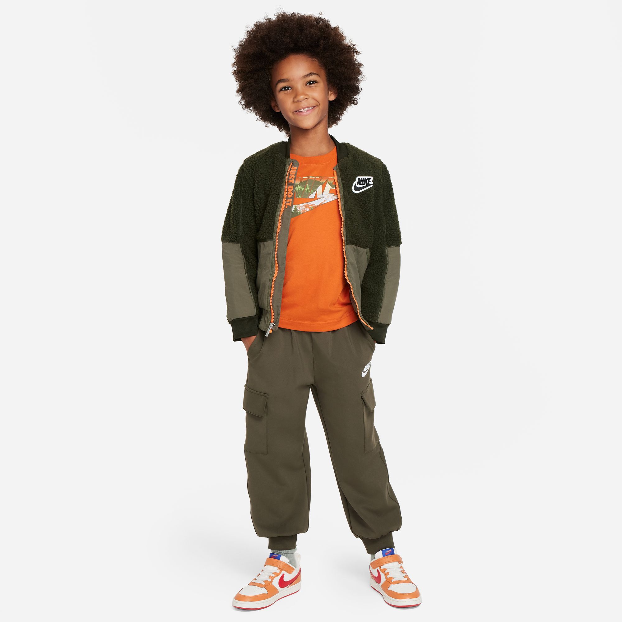 Nike Snowscape Futura Long Sleeve Tee image number 3