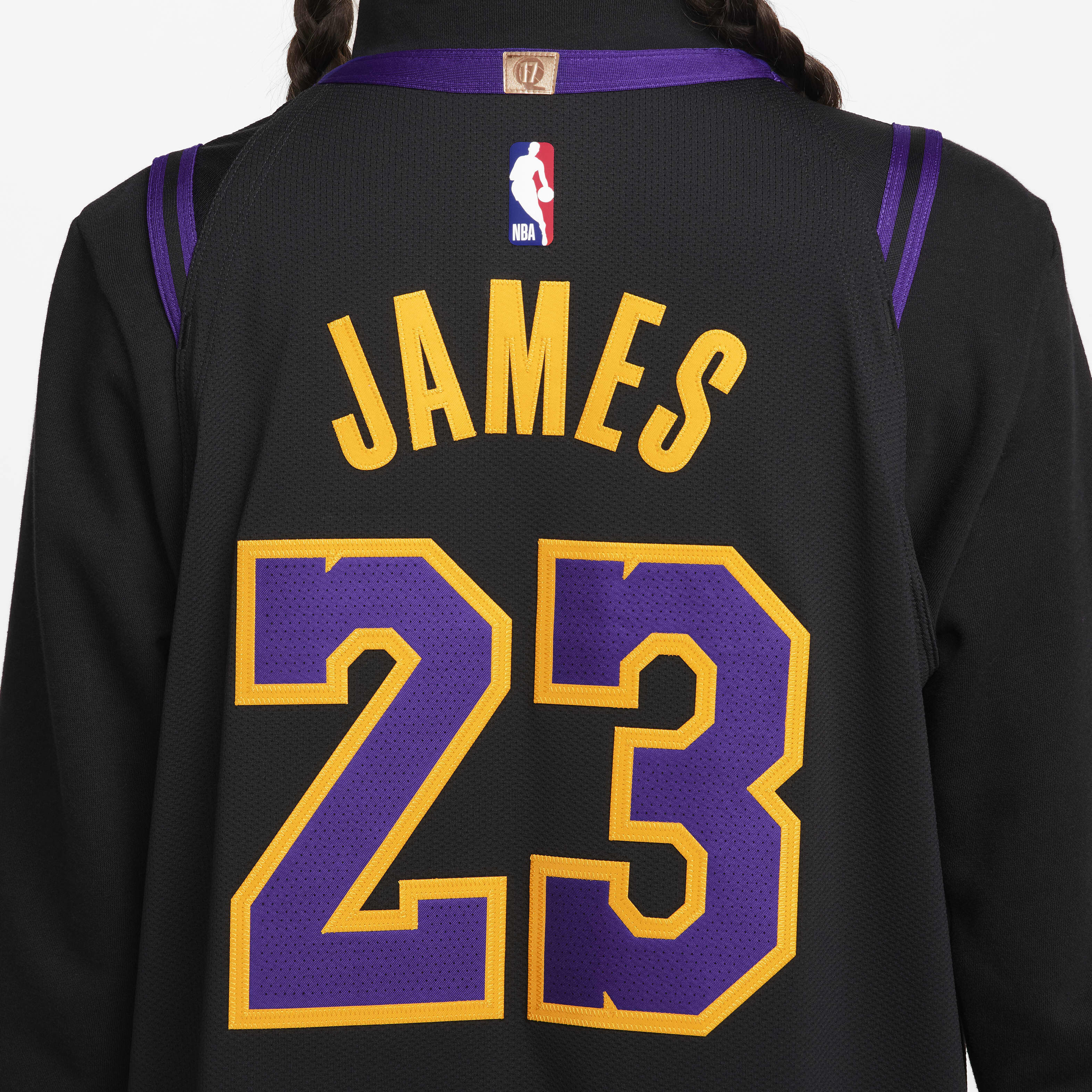 Buy LeBron James Los Angeles Lakers 2023 24 City Edition Men s Nike Dri FIT ADV NBA Authentic Jersey Black Nike Saudi Official
