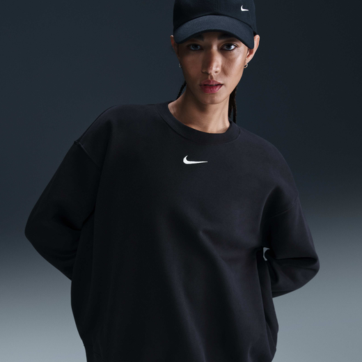 New In Women's Hoodies & Sweatshirts-Nike, Nike Sportswear Phoenix Fleece, Women's Oversized Crew-neck Sweatshirt