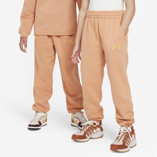 Trousers & Tights-Nike, Nike Sportswear Club Fleece, Older Kids' (Girls') Loose Trousers
