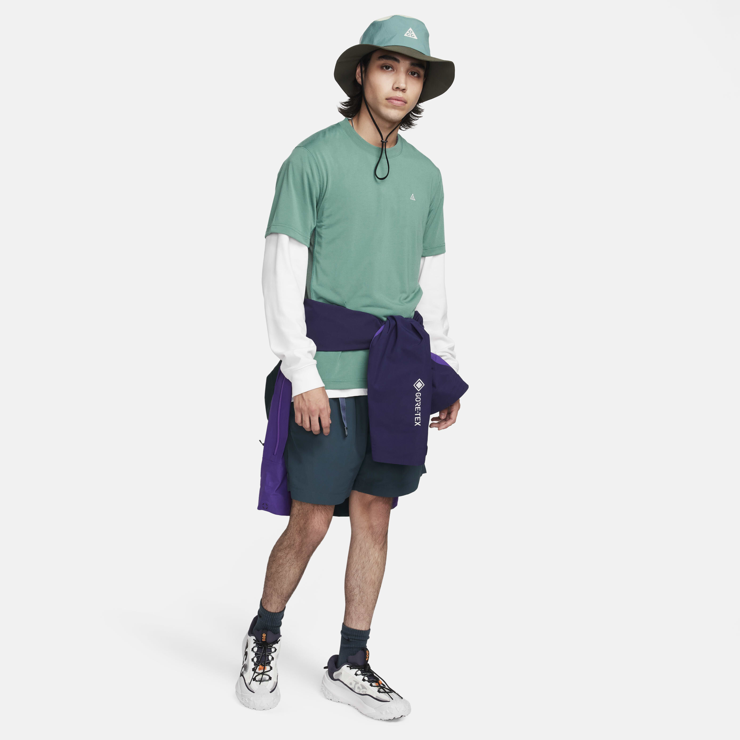 【新発売】今週の市販 Men's Rocks' 'Goat ACG Nike Buy Dri-FIT Short-Sleeve UV ADV ジャケット・アウター