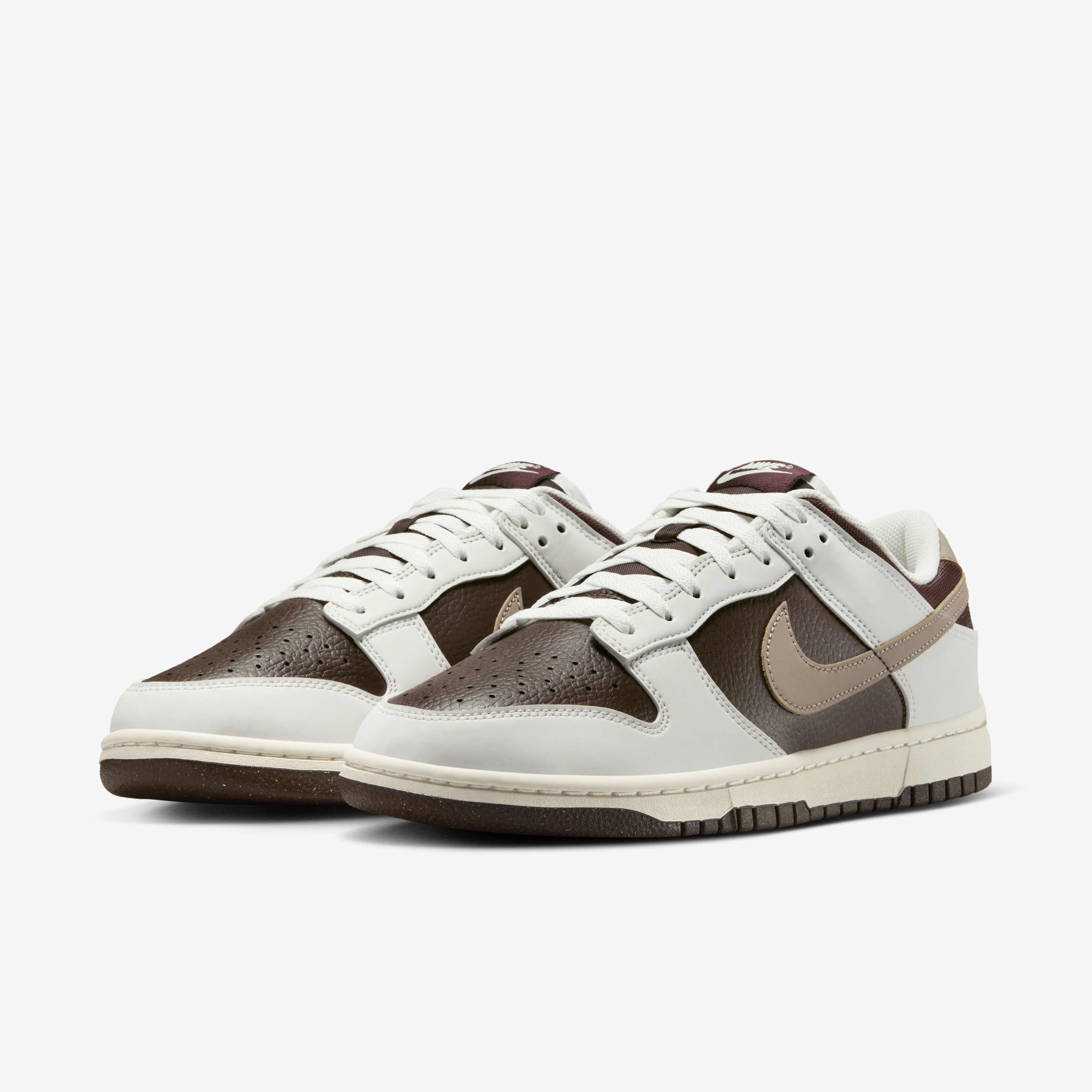 【NIKE】Dunk Low (Summit White/Baroque Brown/Phantom/Khaki) Nike Dunk Low Next Nature Summit White Baroque Brown Men's