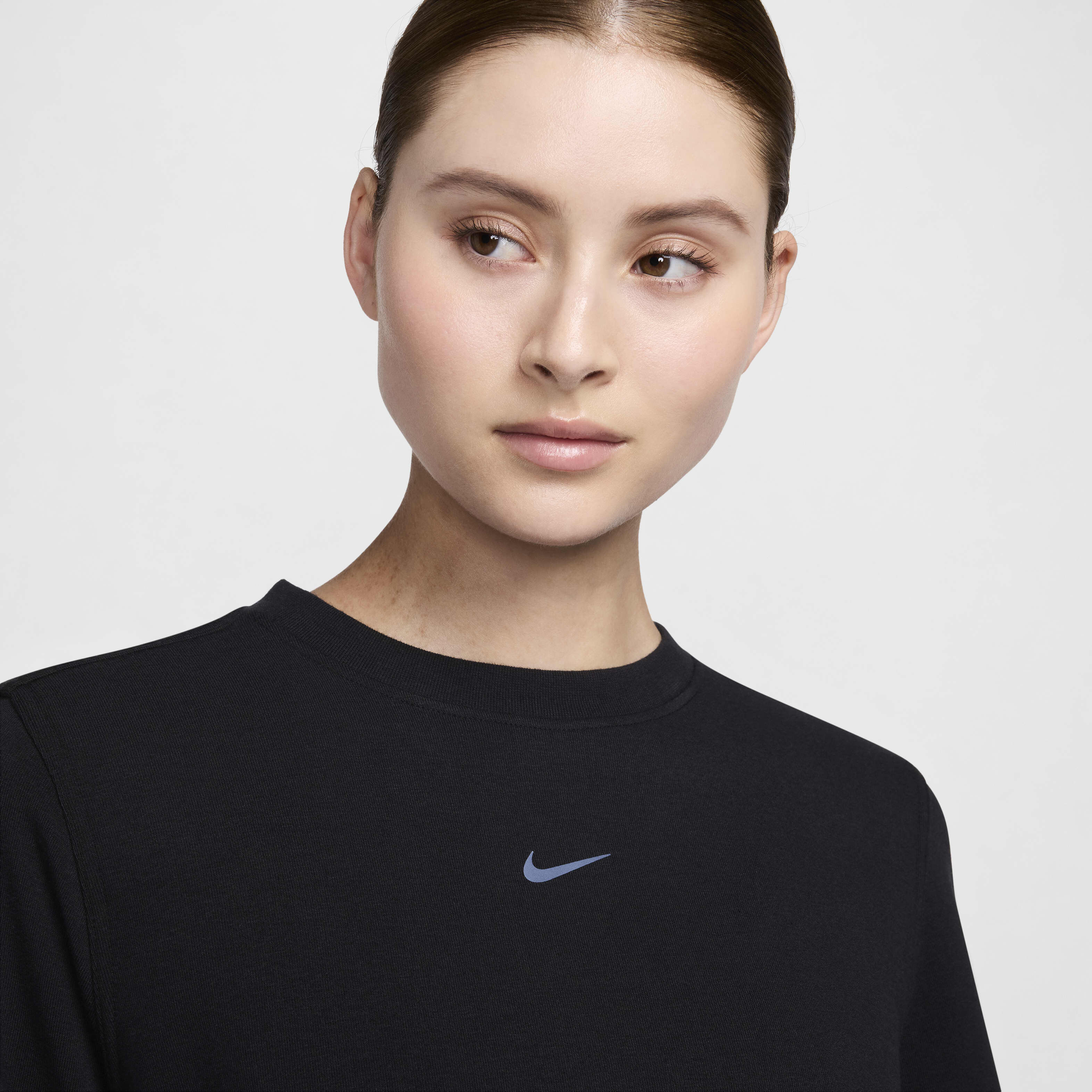 売れ筋商品|||ナイキ カットソー トップス レディース Women's Dri-FIT One Crewneck French Terry Sweatshirt Black/black Nike Dri-FIT One Women's Crew-Neck French Terry Sweatshirt