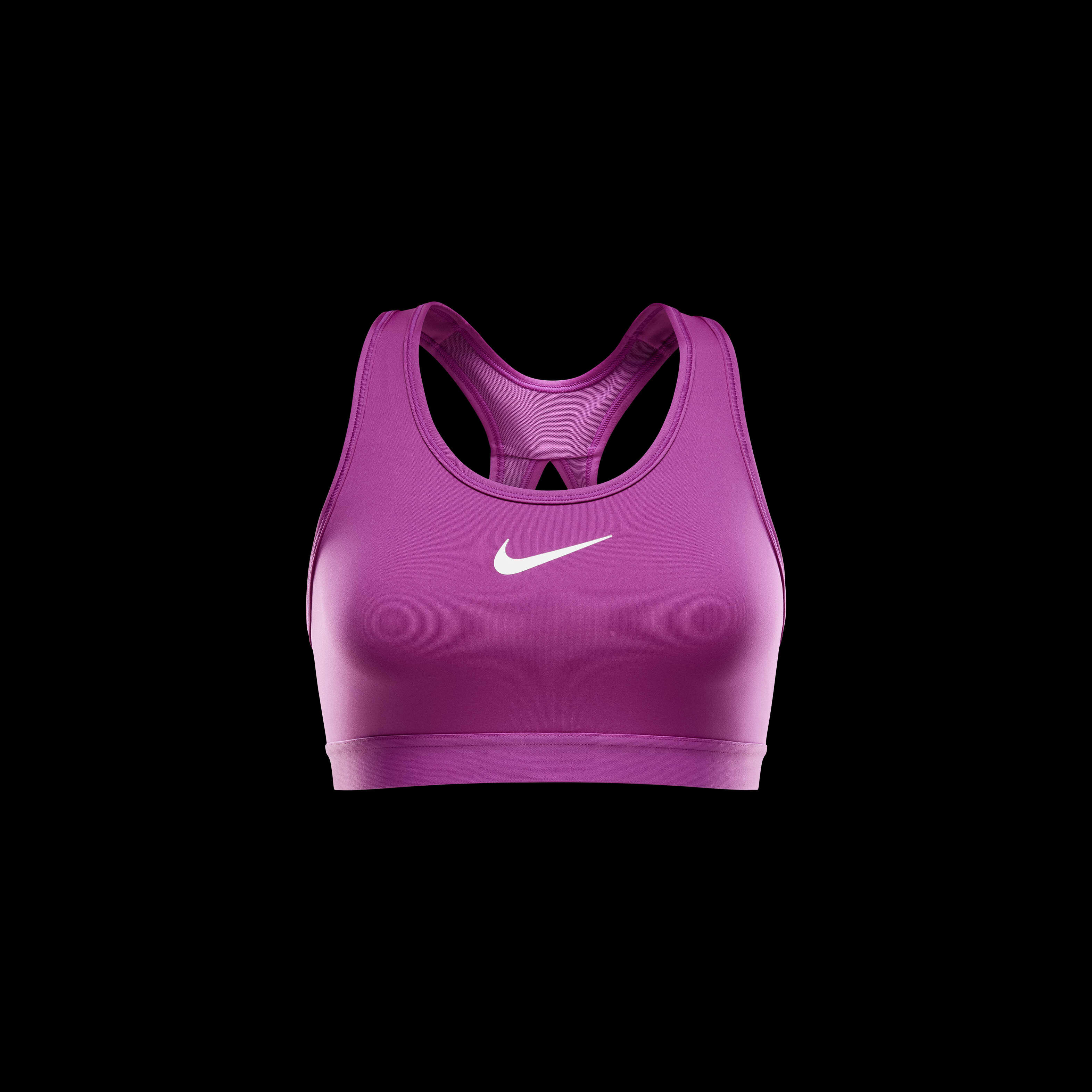 Hot pink sports bra nike shop