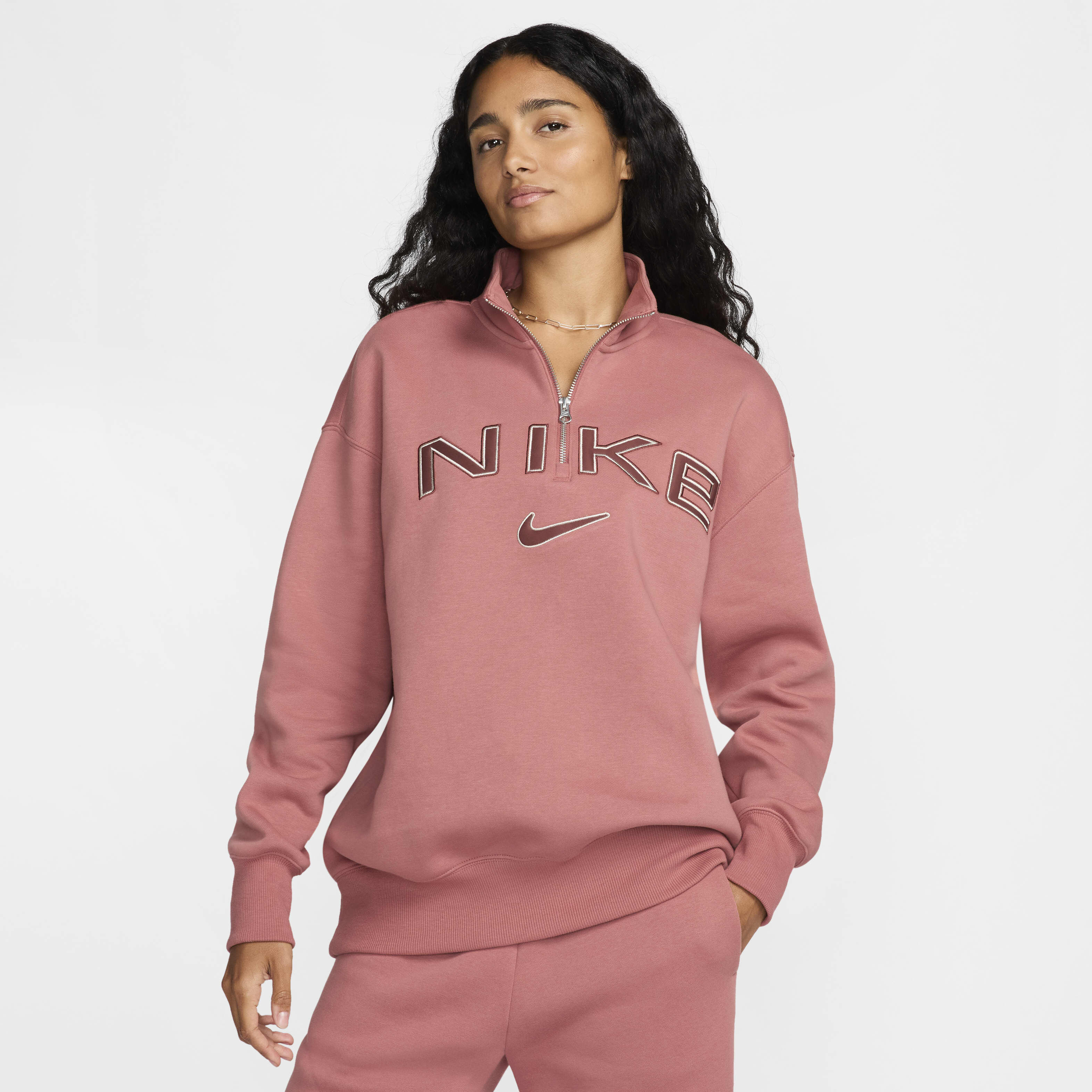 Nike sportswear half zip online