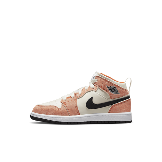 Jordan 1 mid rose et blanche clearance