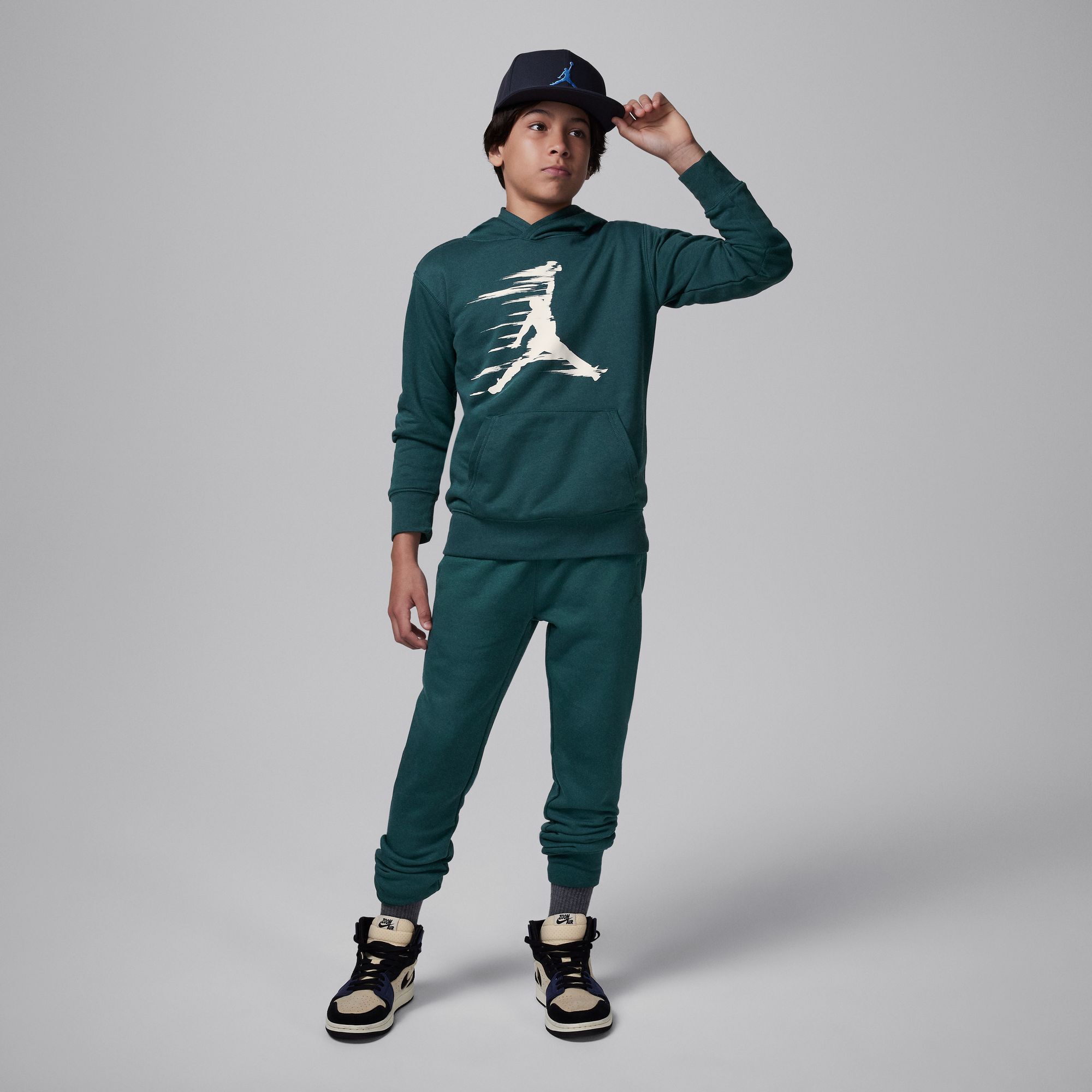 Buy Jordan MJ Flight MVP Big Kids' French Terry Pullover
