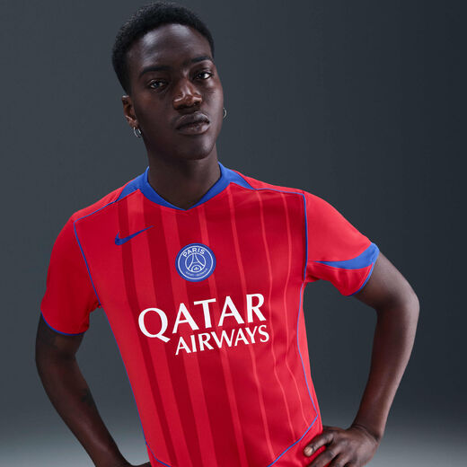 Men's T-shirts-Nike, Paris Saint-Germain 2025/26 Stadium Third, Men's Nike Dri-FIT Total 90 Football Replica Shirt