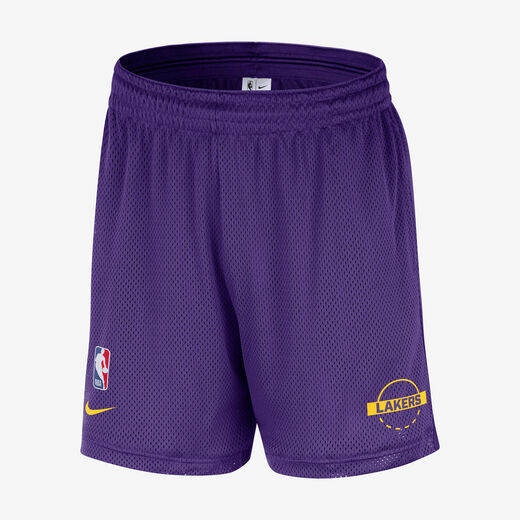 Basketball Shorts-Nike, Los Angeles Lakers, Men's Nike NBA Mesh Shorts