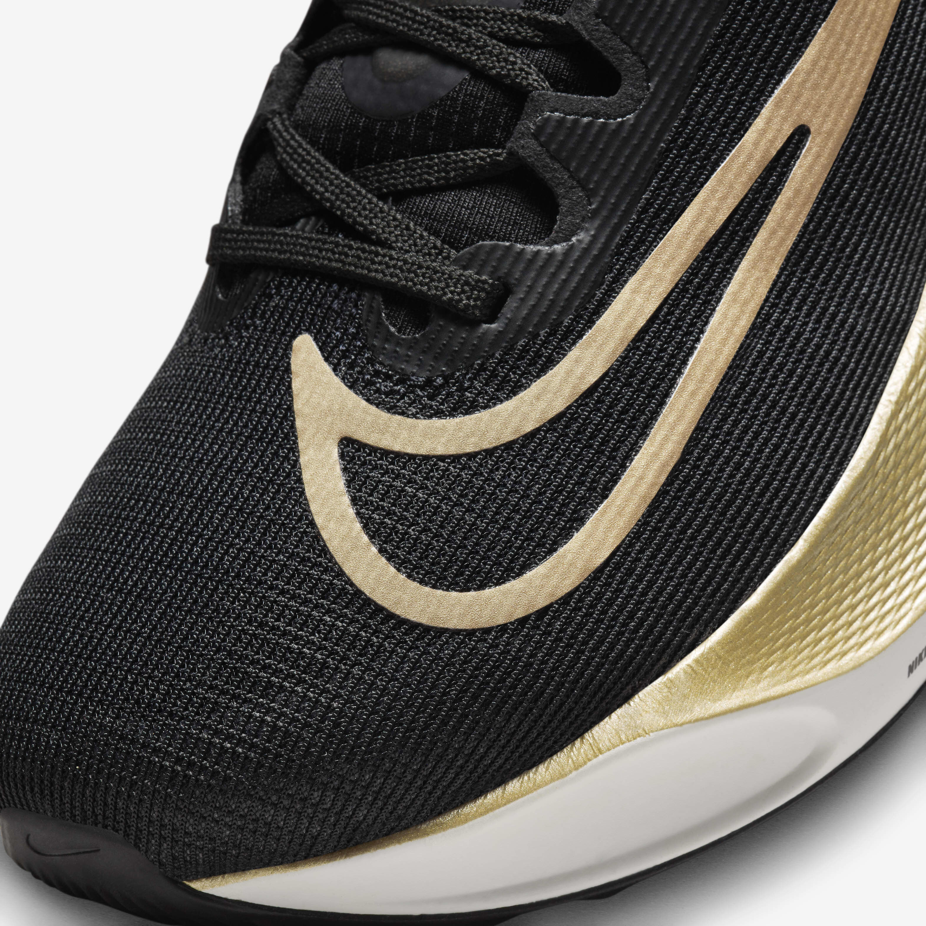 Nike gold stripe shoes hot sale