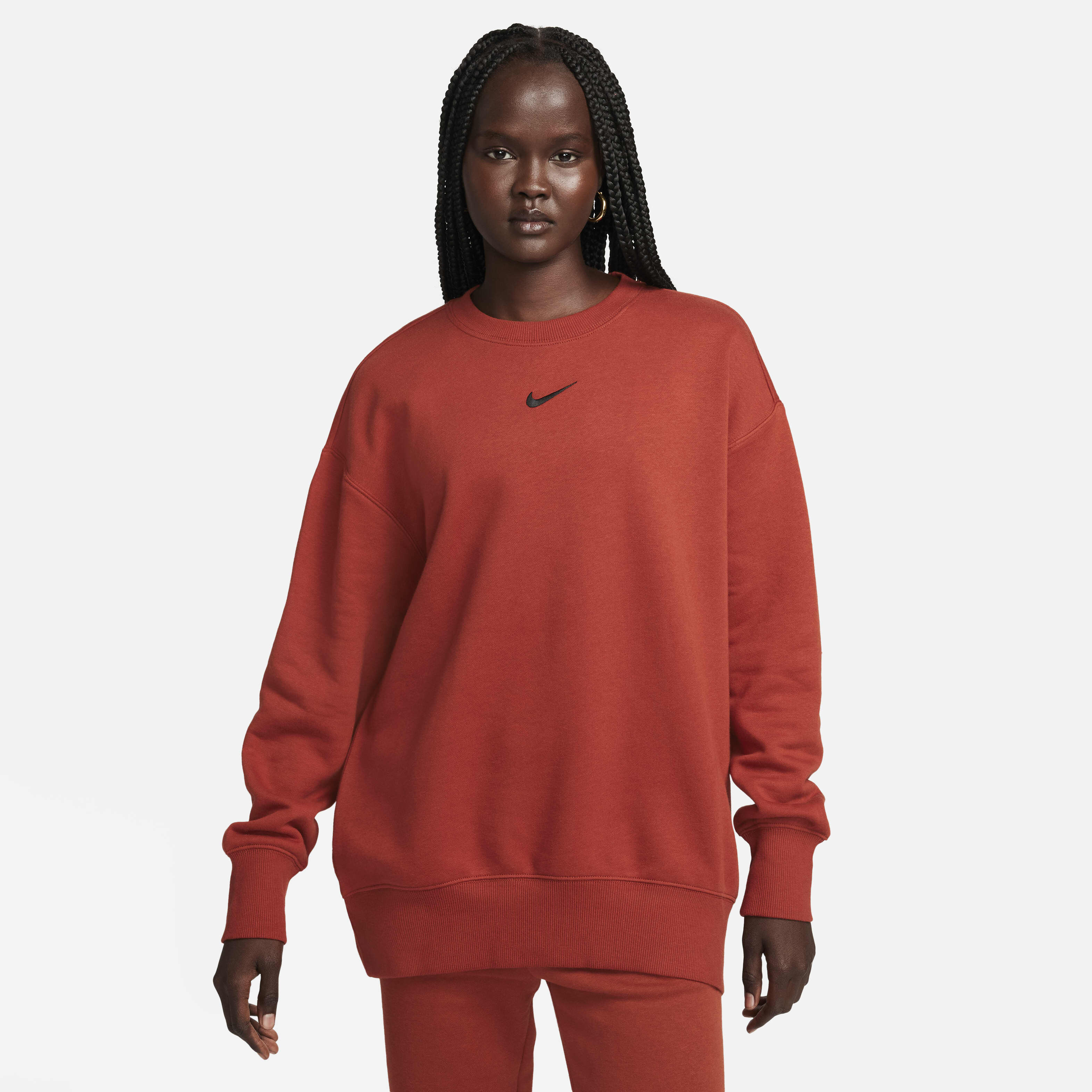 Buy Nike Sportswear Phoenix Fleece Women s Oversized Crew neck Sweatshirt Nike Saudi Official
