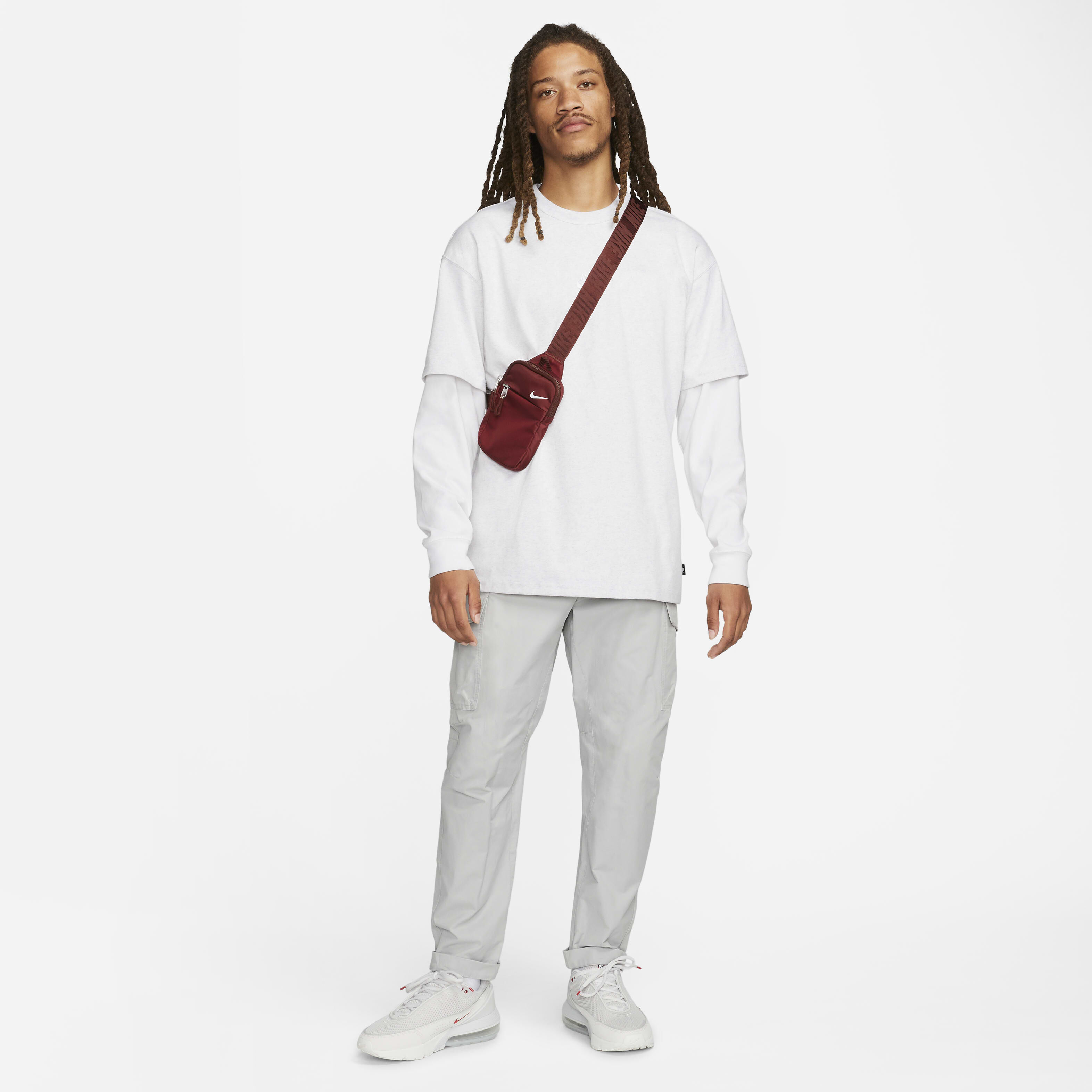 ★Nike★ Sportswear Premium Essential T-Shirt M Birch Heathe Buy Nike Sportswear Premium Essentials Men's T-Shirt - Birch