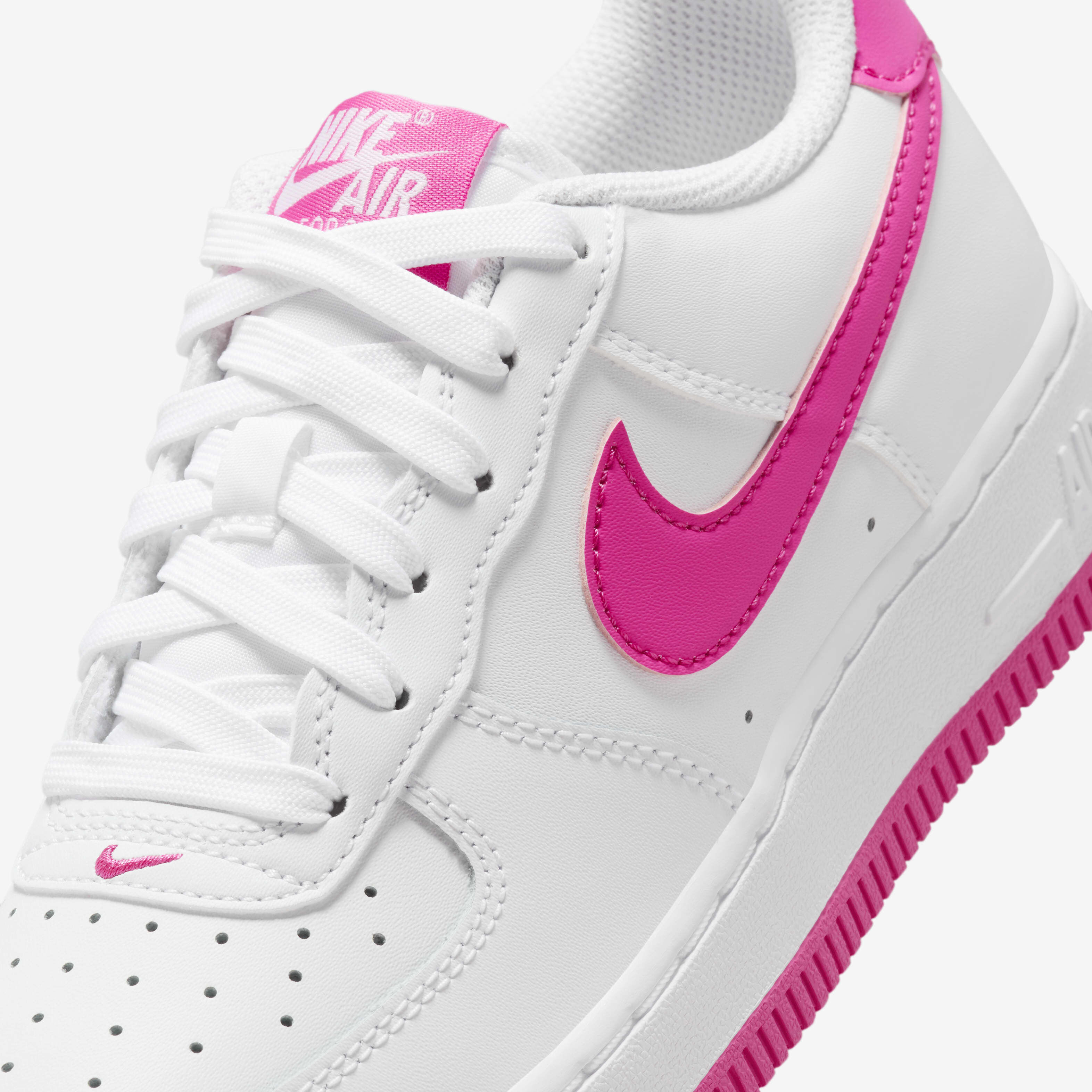 Hot pink nike air force 1 online