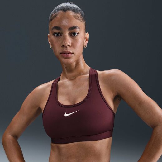 Women's Sports Bras Medium Support-Nike, Nike Swoosh Medium-Support, Women's Padded Sports Bra