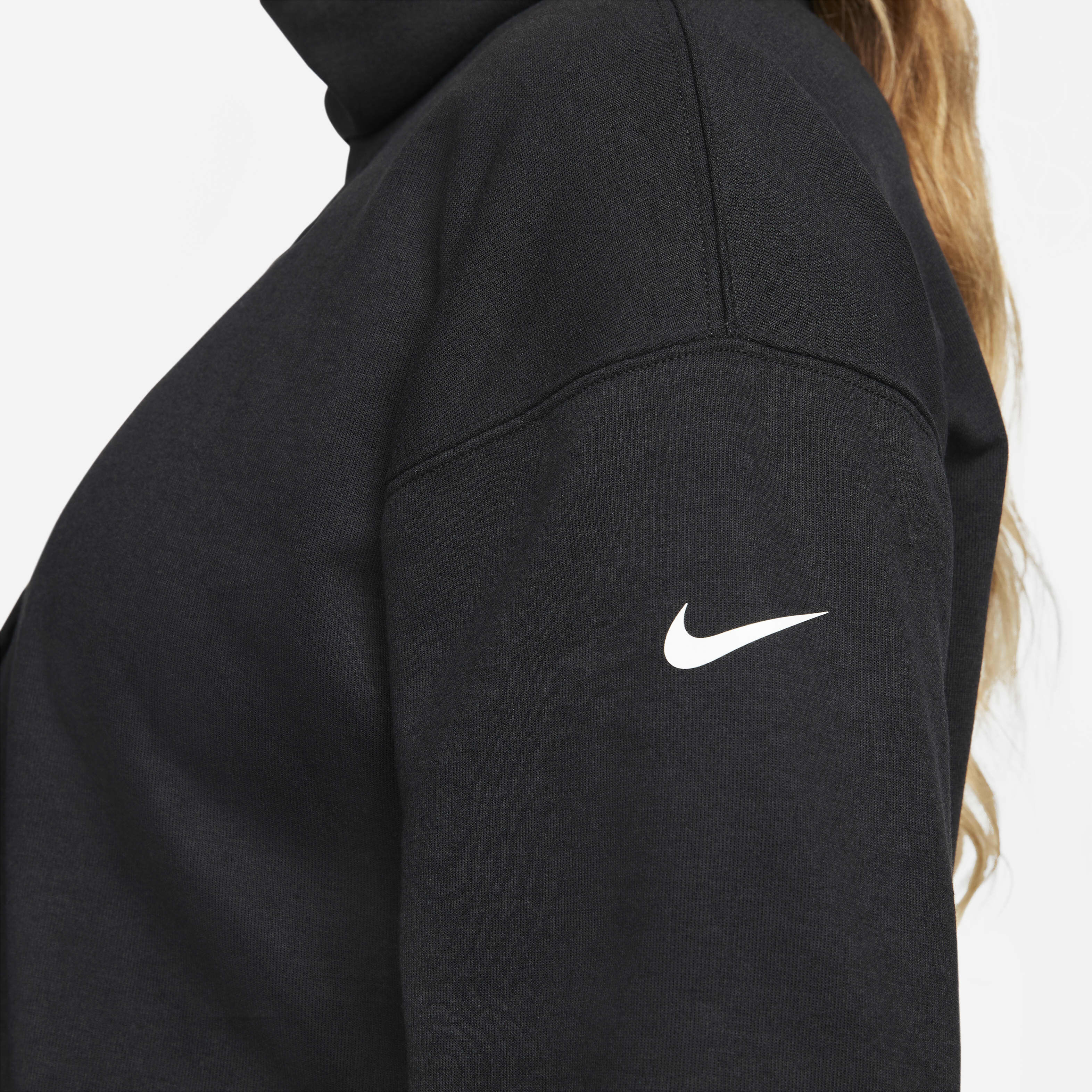 Buy Nike M Women s Reversible Pullover Maternity Black Black White Nike Saudi Official