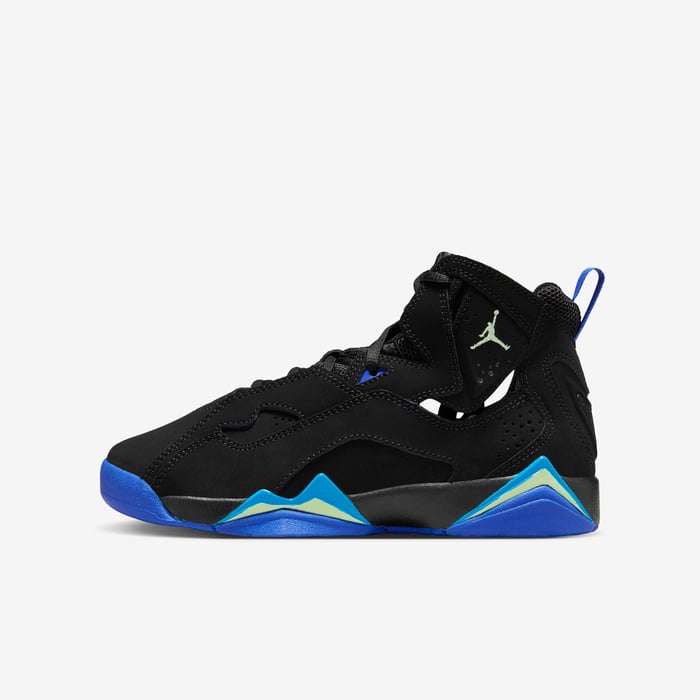 Buy Jordan True Flight Older Kids' Shoes Black/Hyper Royal/Photo