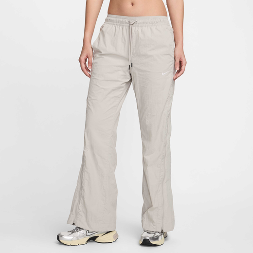 Women Matching Sets-نايكي, نايكي سبورتسوير كوليكشن, بنطال ريبل بسحاب وخصر متوسط للنساء