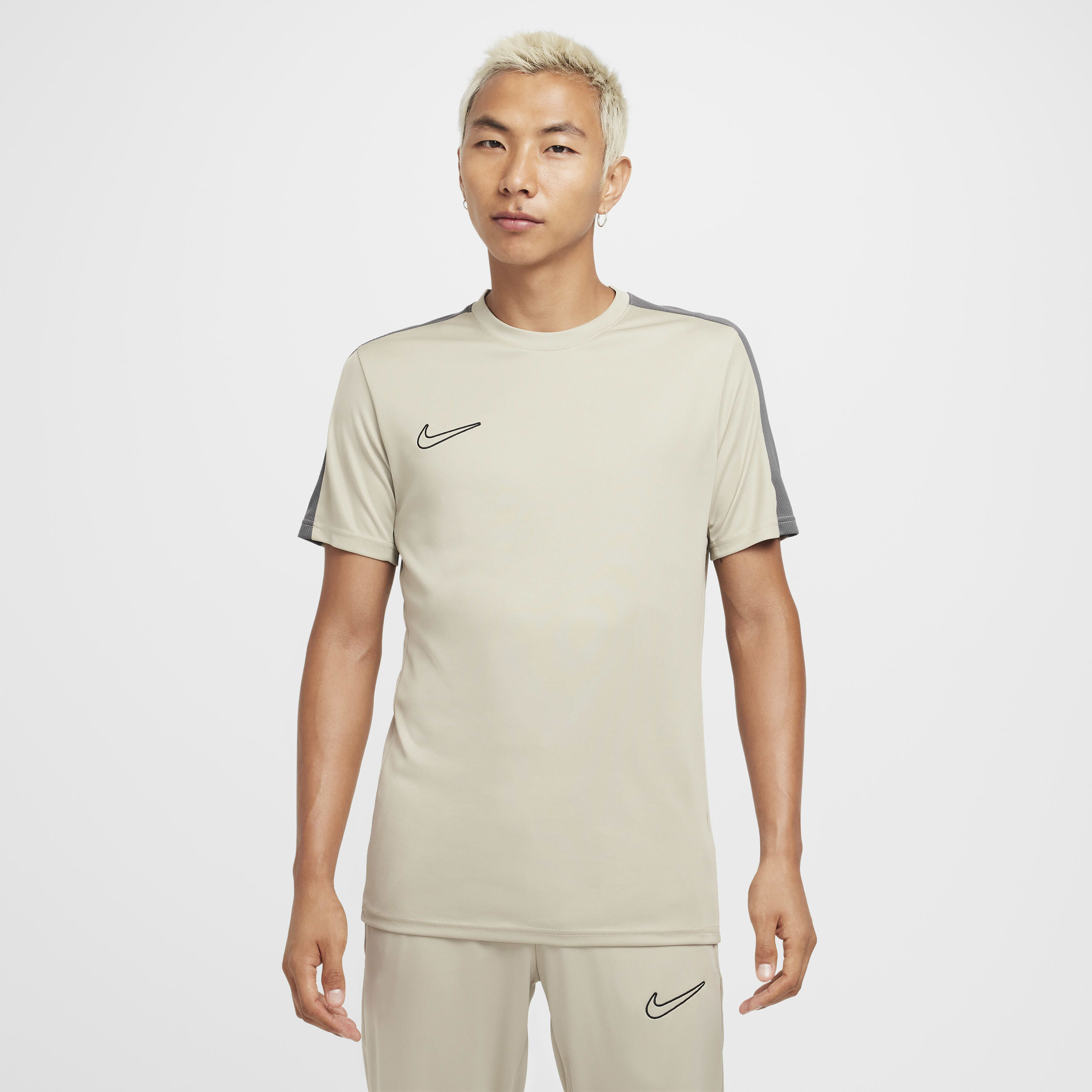 Buy Nike Academy Men's Dri-FIT Short-Sleeve Football Top Stone