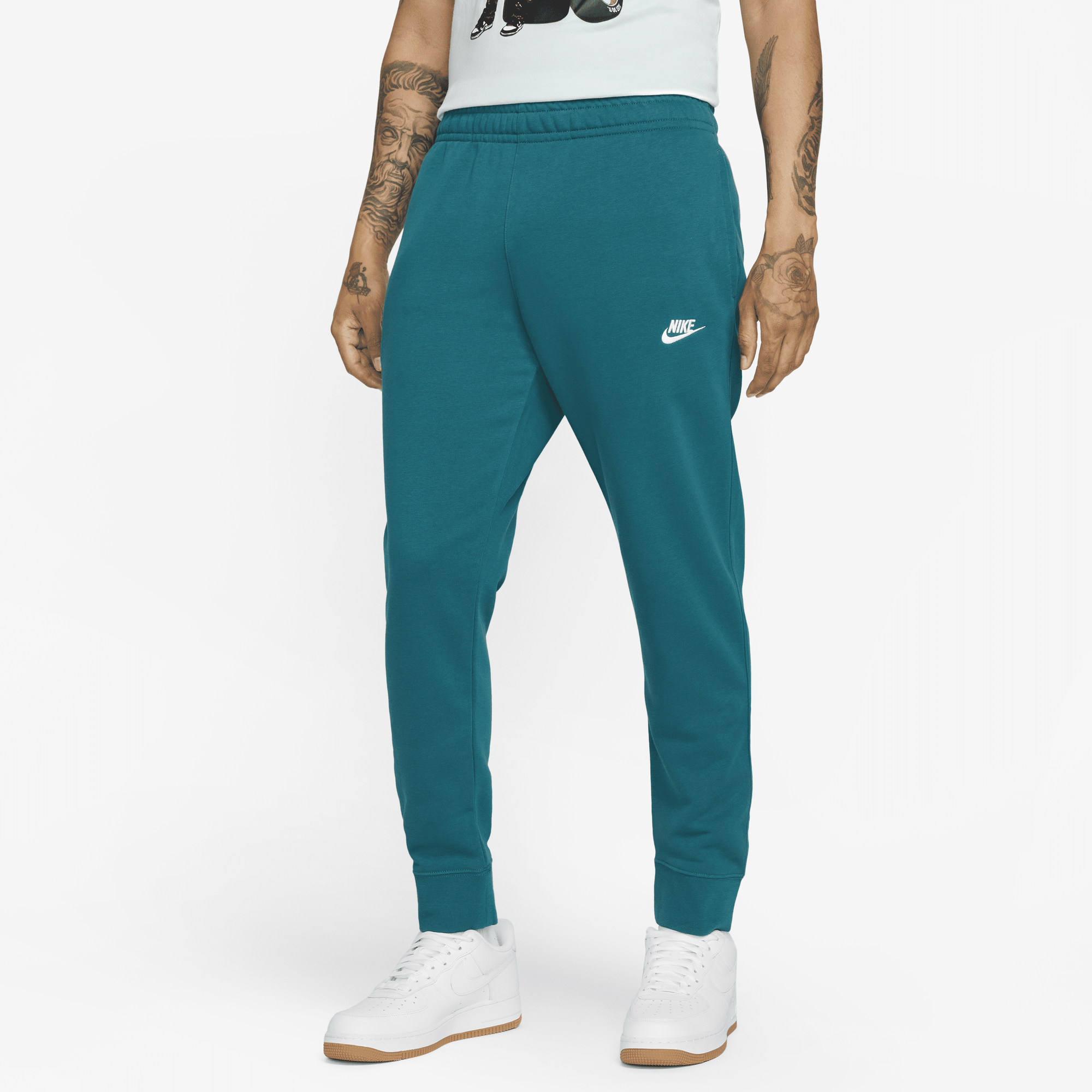 Ash green nike joggers online