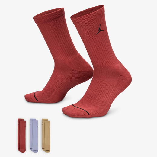 Women's Crew Socks Sale-JRDN, Jordan, Everyday Crew Socks (3 pairs)