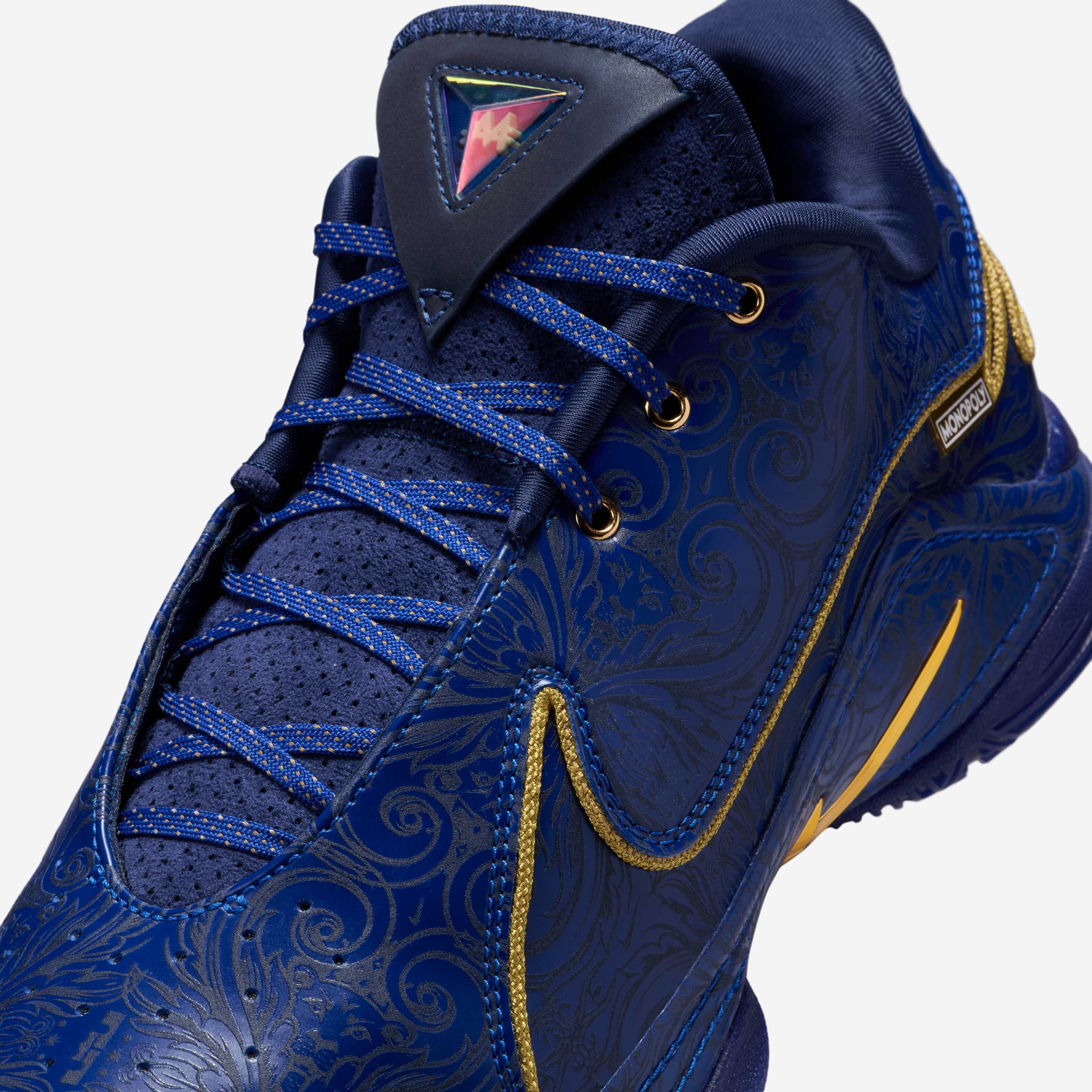 Buy LeBron XXII Token Basketball Shoes Deep Royal Blue Midnight Navy Metallic Gold Nike Saudi Official