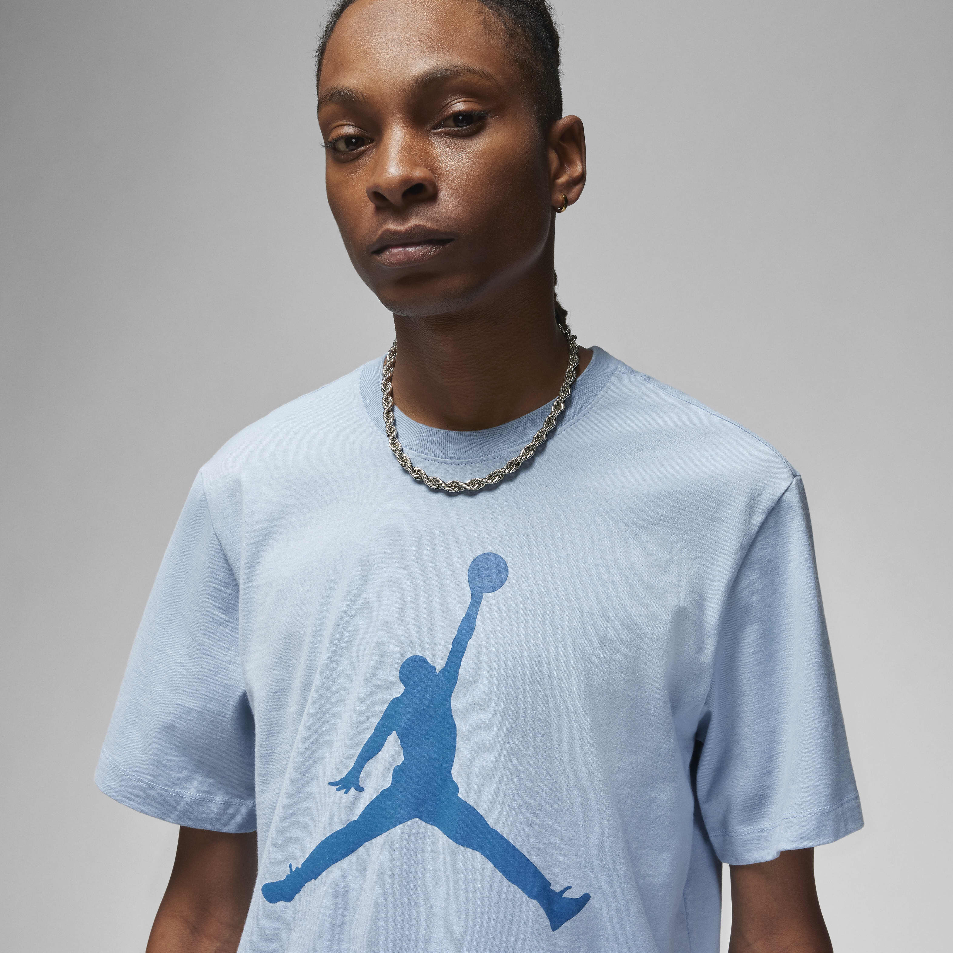 Buy Jordan Jumpman Men's T-Shirt - Blue Grey/Industrial Blue