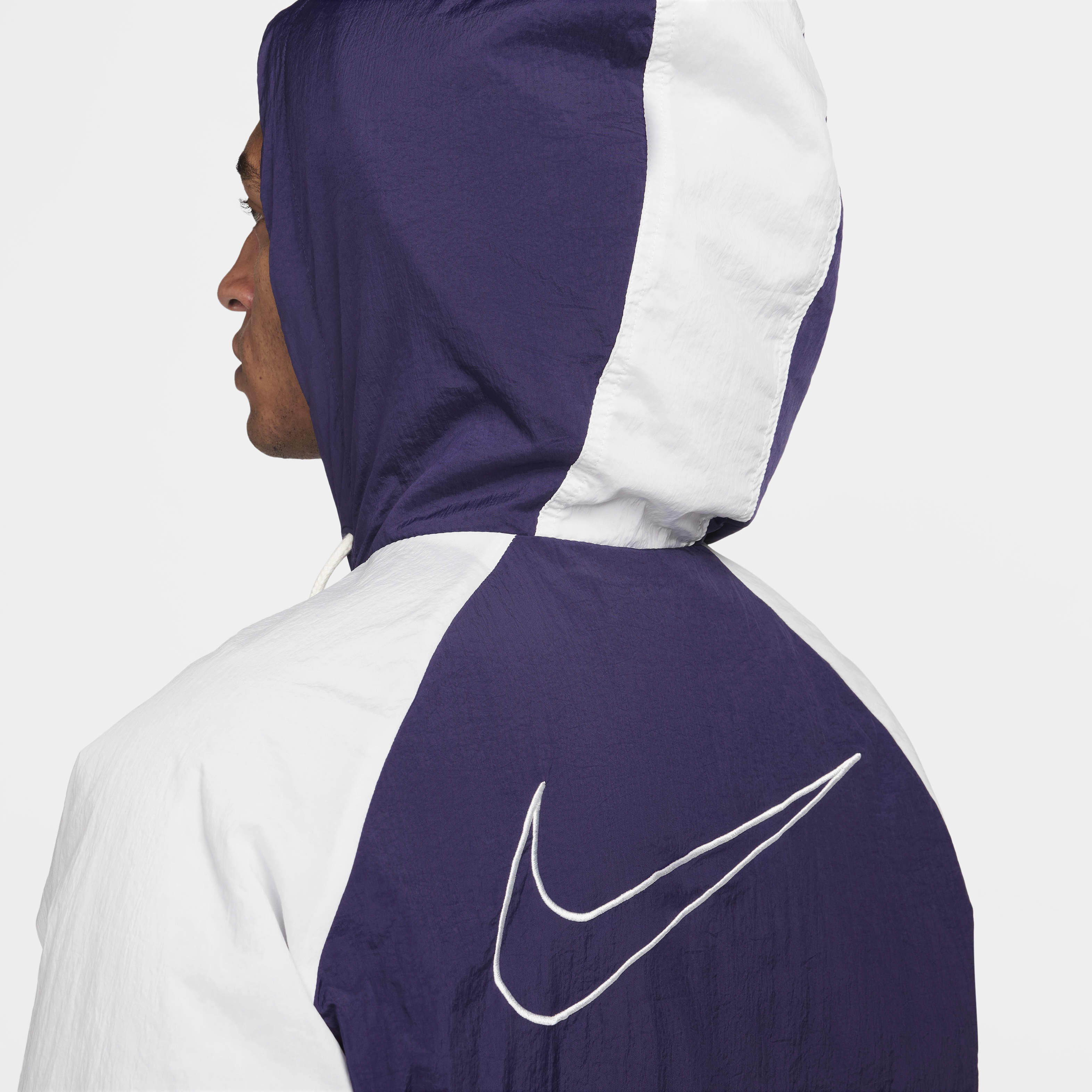 Buy Nike Men's Woven Basketball Jacket - Purple Ink/Photon
