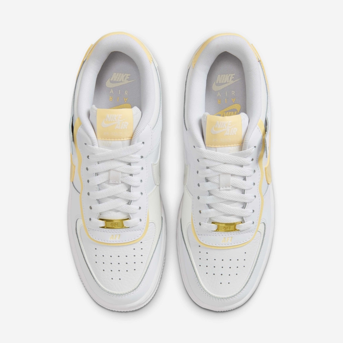 Buy Nike Air Force Shadow Women's Shoes White/Sail/Soft Yellow