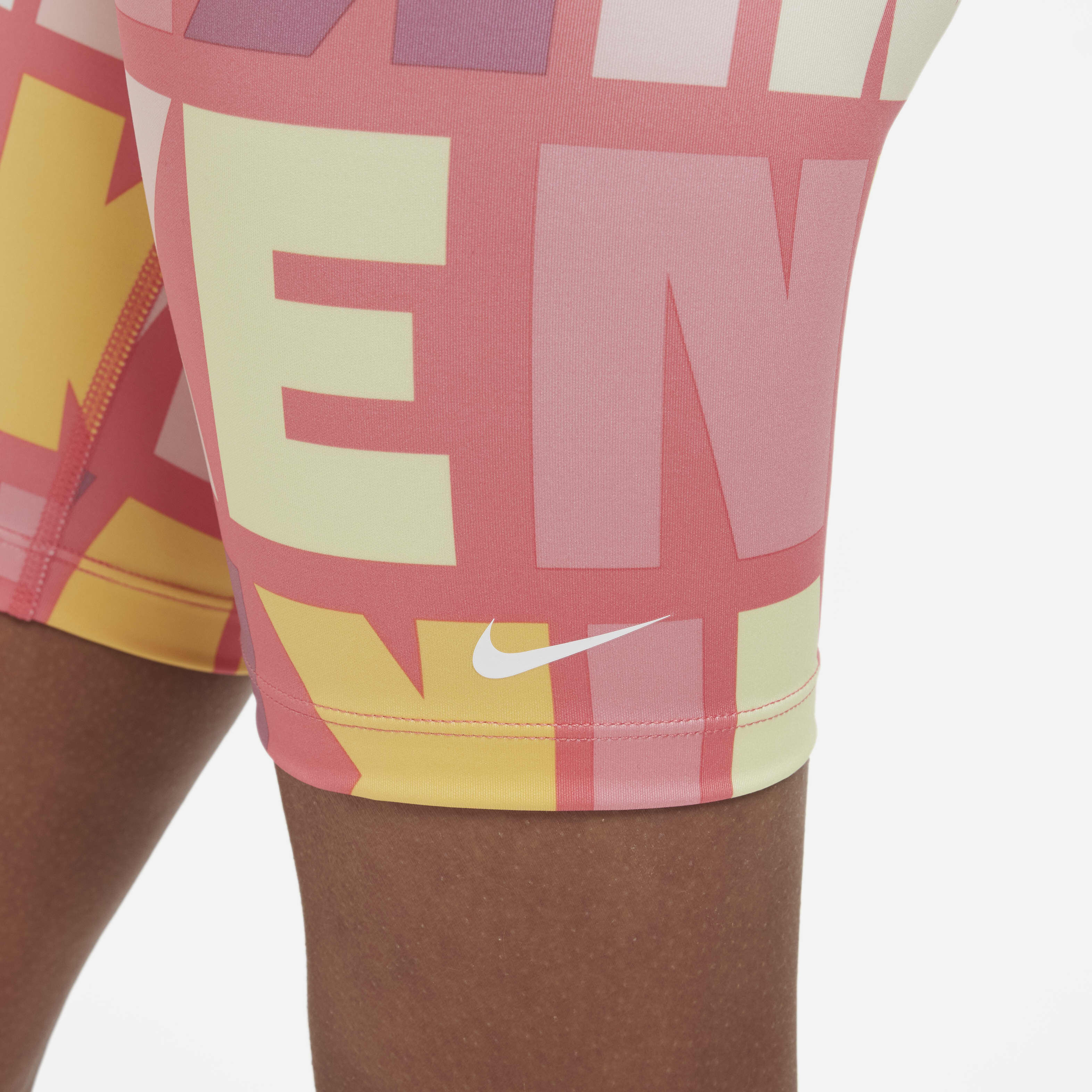 Buy Nike Dri-FIT One Older Kids' (Girls') Biker Shorts - Sea
