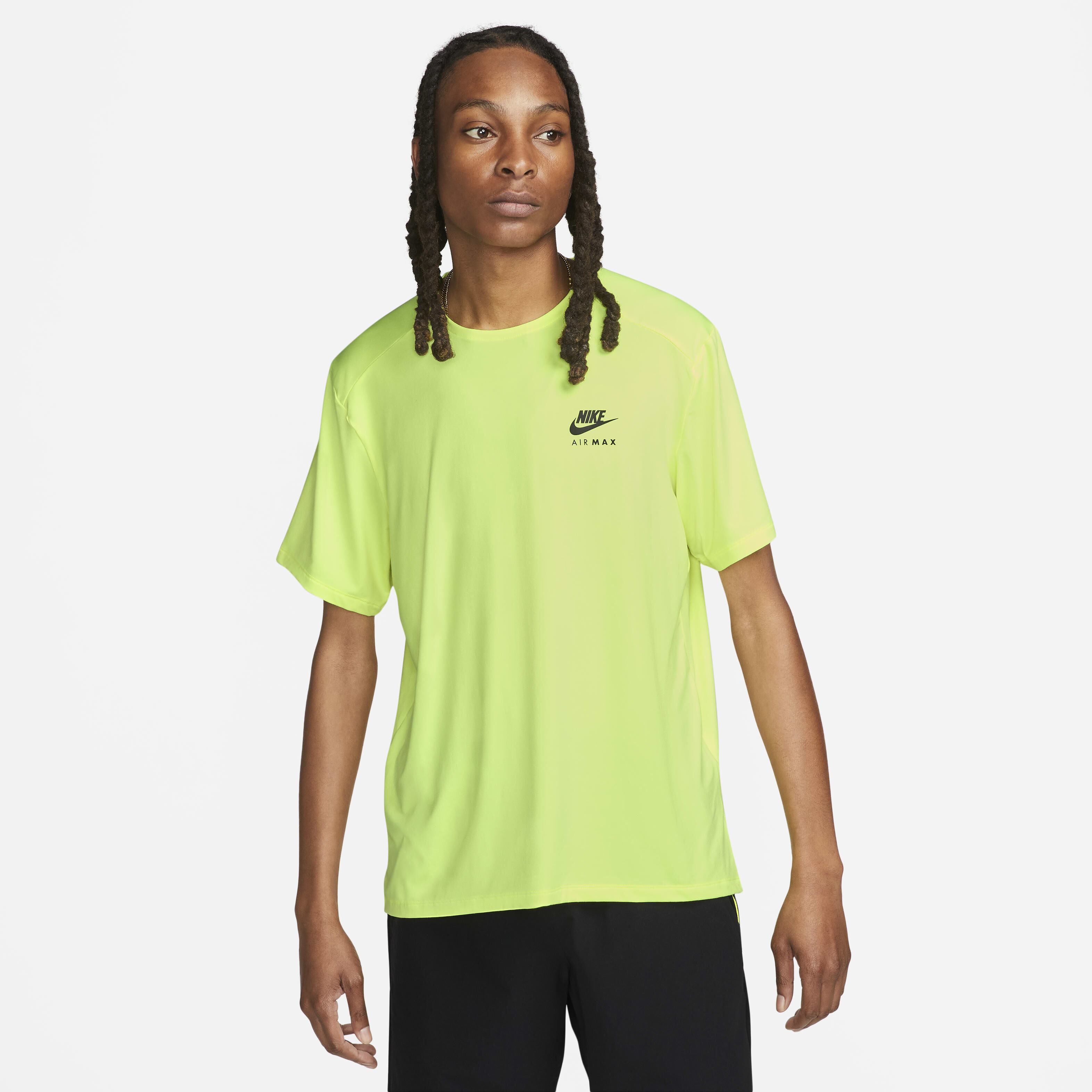 lime green air max shirt