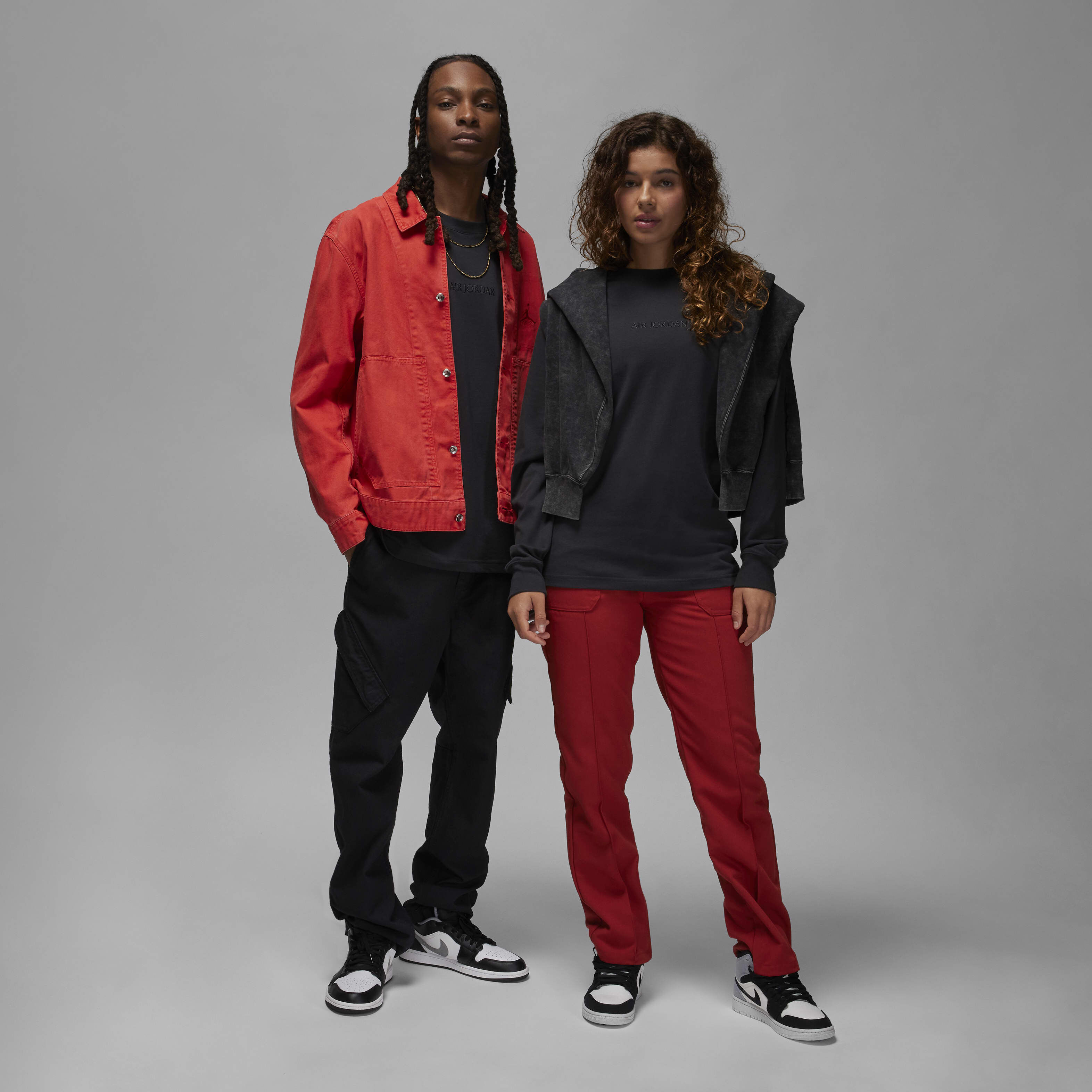 Tシャツ・カットソー Nike Air Jordan Wordmark Men's Long Sleeve T-Shirt FZ9752-13 Air Jordan Wordmark Long Sleeve T-Shirt