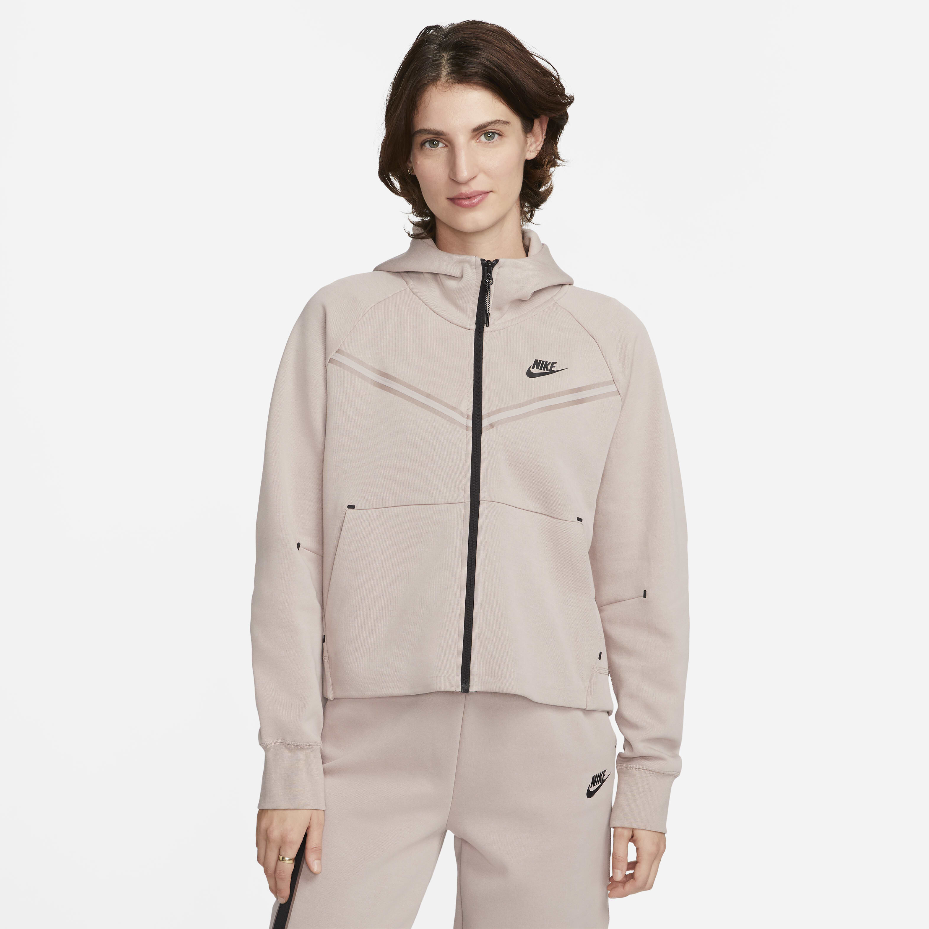 Nike tech full zip hoodie women's top