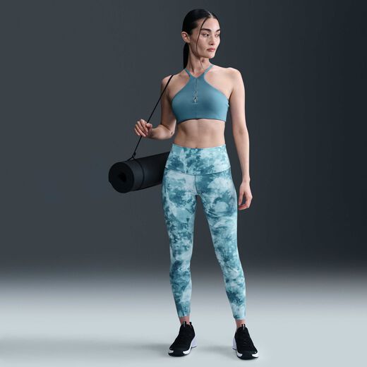Zenvy Collections-Nike, Nike Zenvy, Women's Gentle-Support High-Waisted 7/8 Printed Leggings