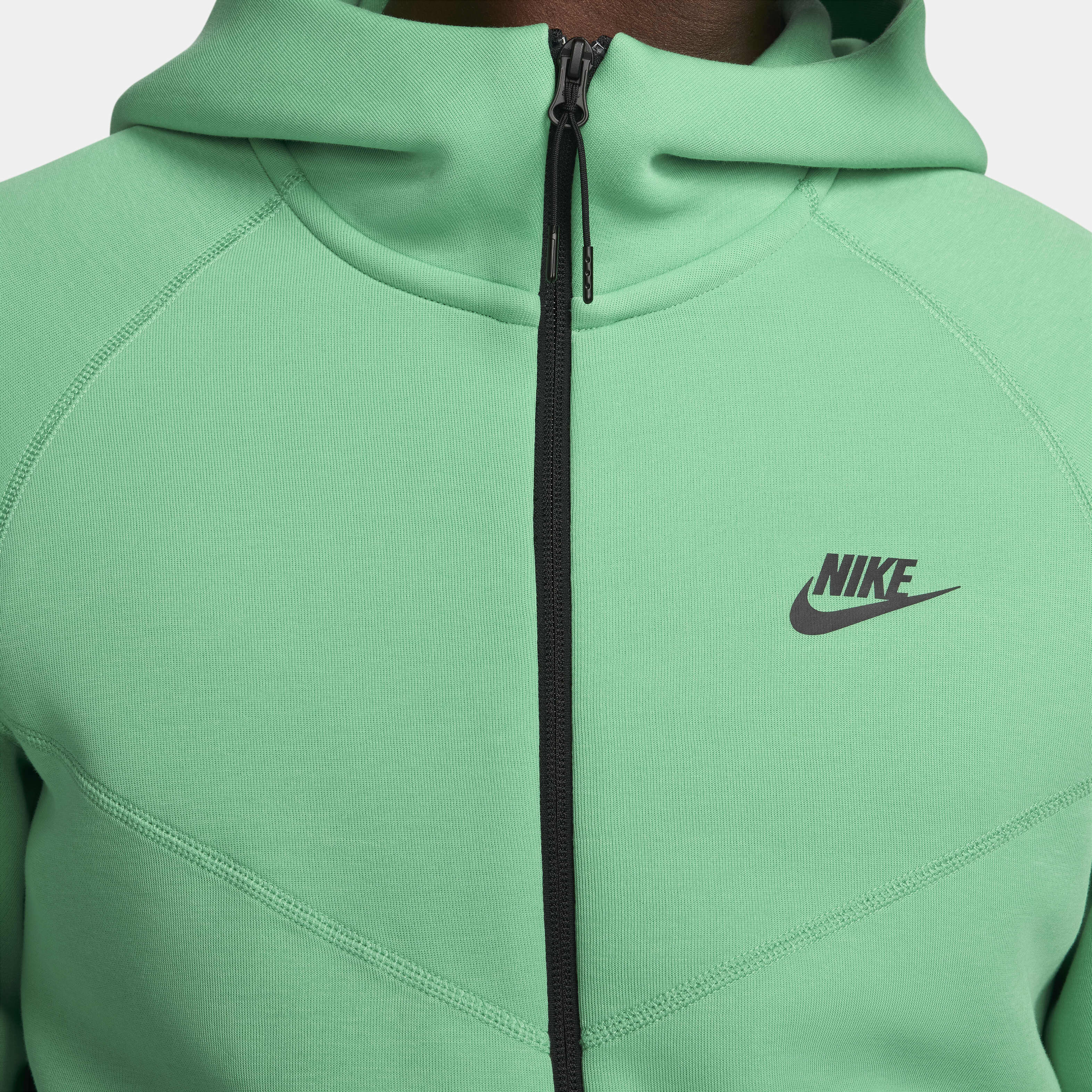Buy Nike Sportswear Tech Fleece Windrunner Men s Full Zip Hoodie Spring Green Black Nike Saudi Official