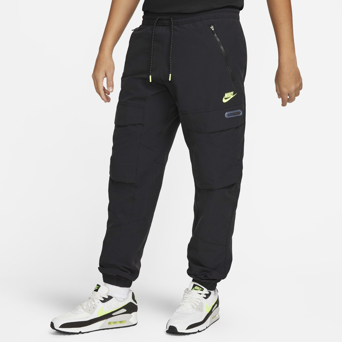 Buy Nike Sportswear Air Max Men's Woven Cargo Trousers Black