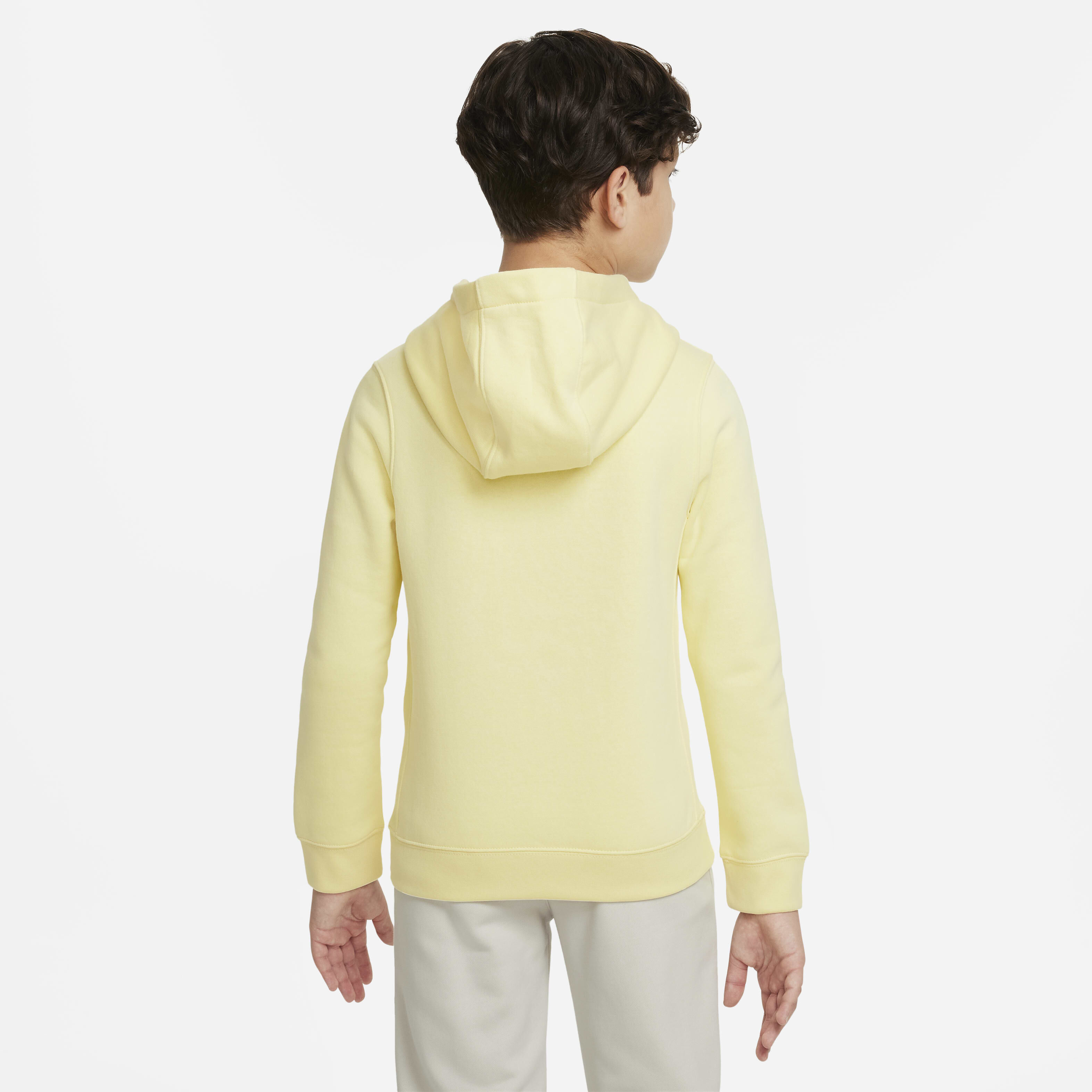Boys yellow nike hoodie hotsell