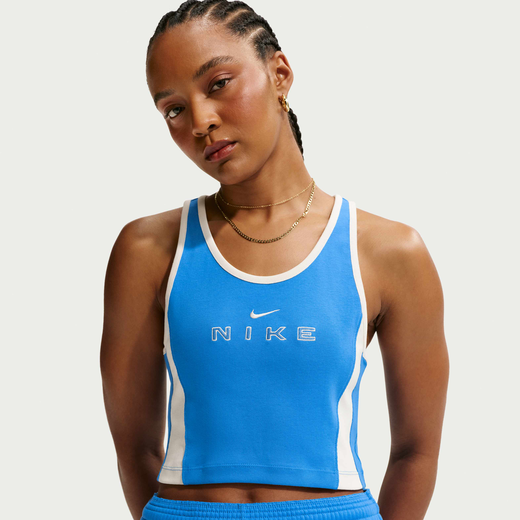 New Season 2026-Nike, Nike Sportswear, Women's Tight Graphic Tank Top