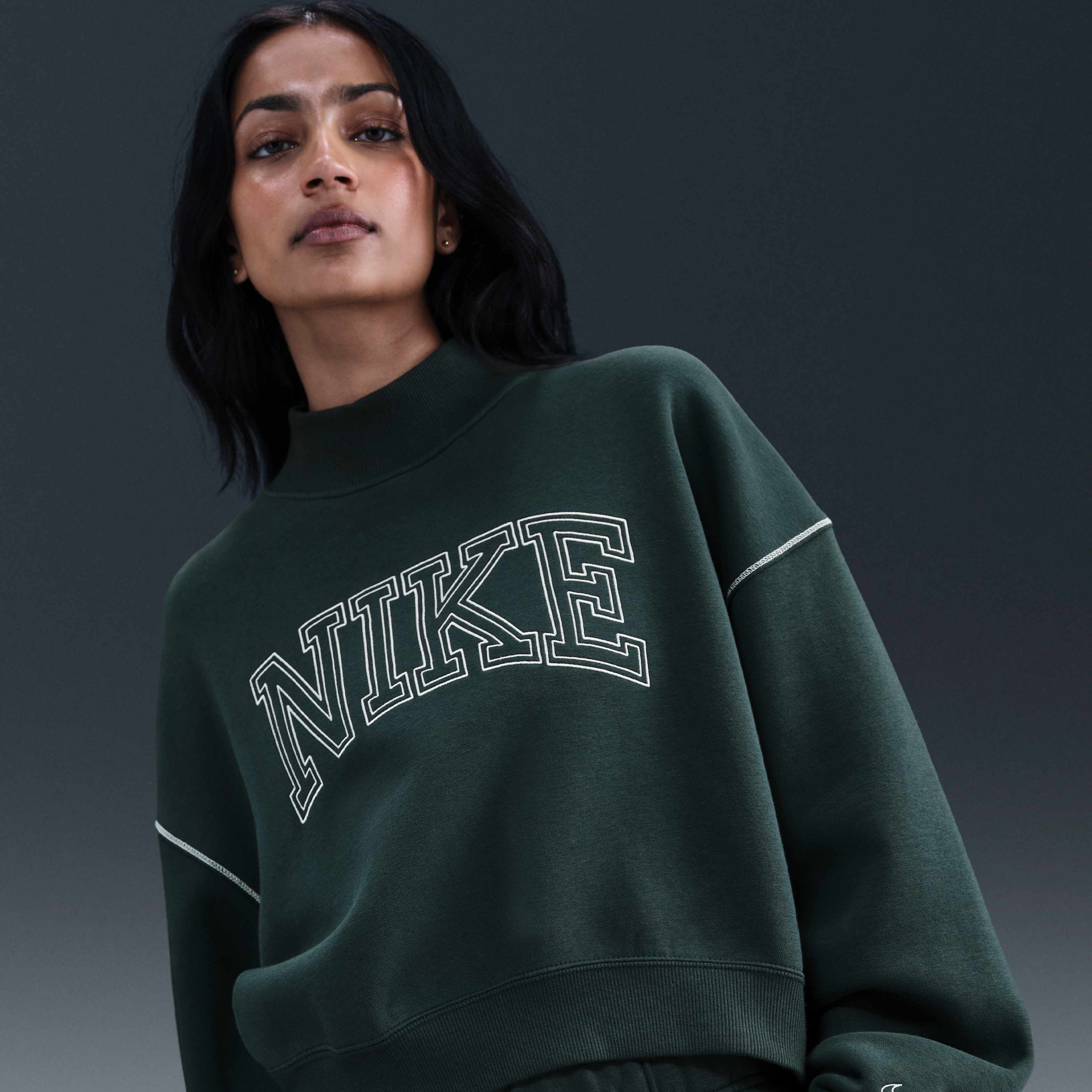 Buy Nike Sportswear Phoenix Fleece Women's Mock-Neck Sweatshirt