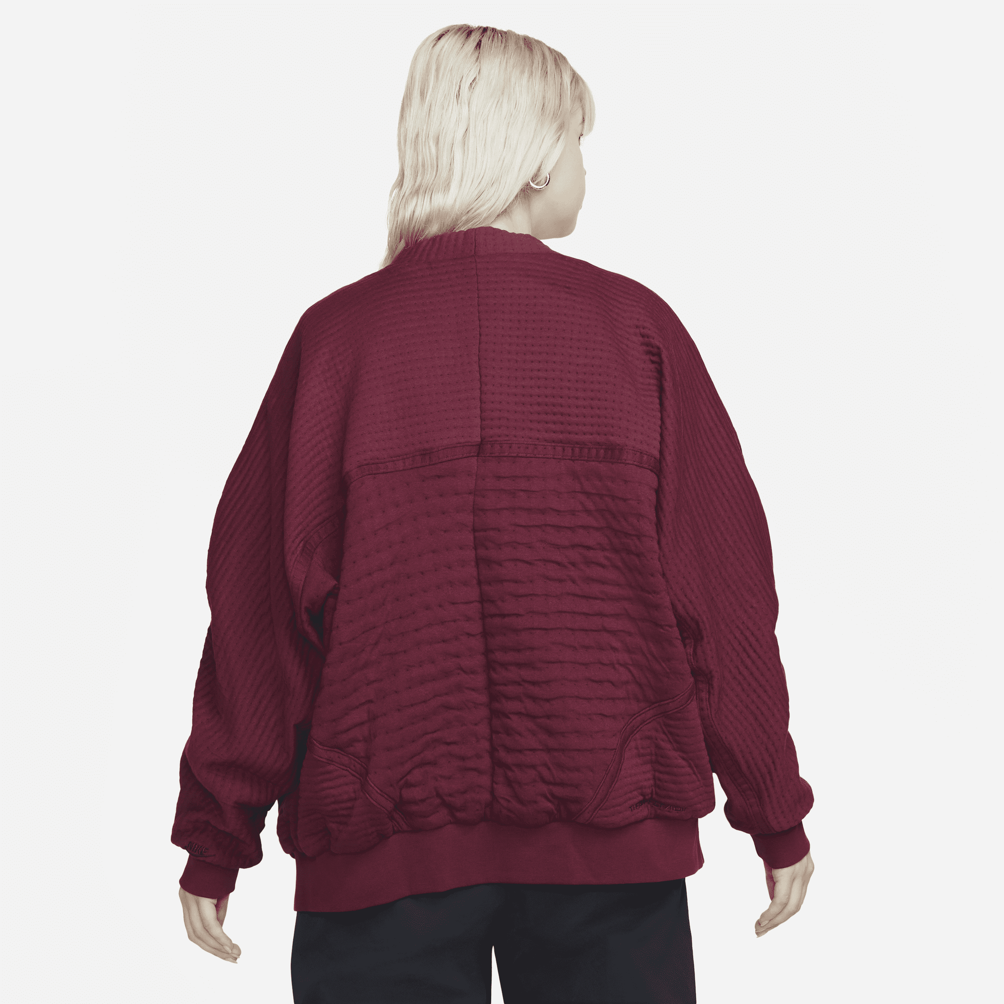 Maroon nike jacket women's deals