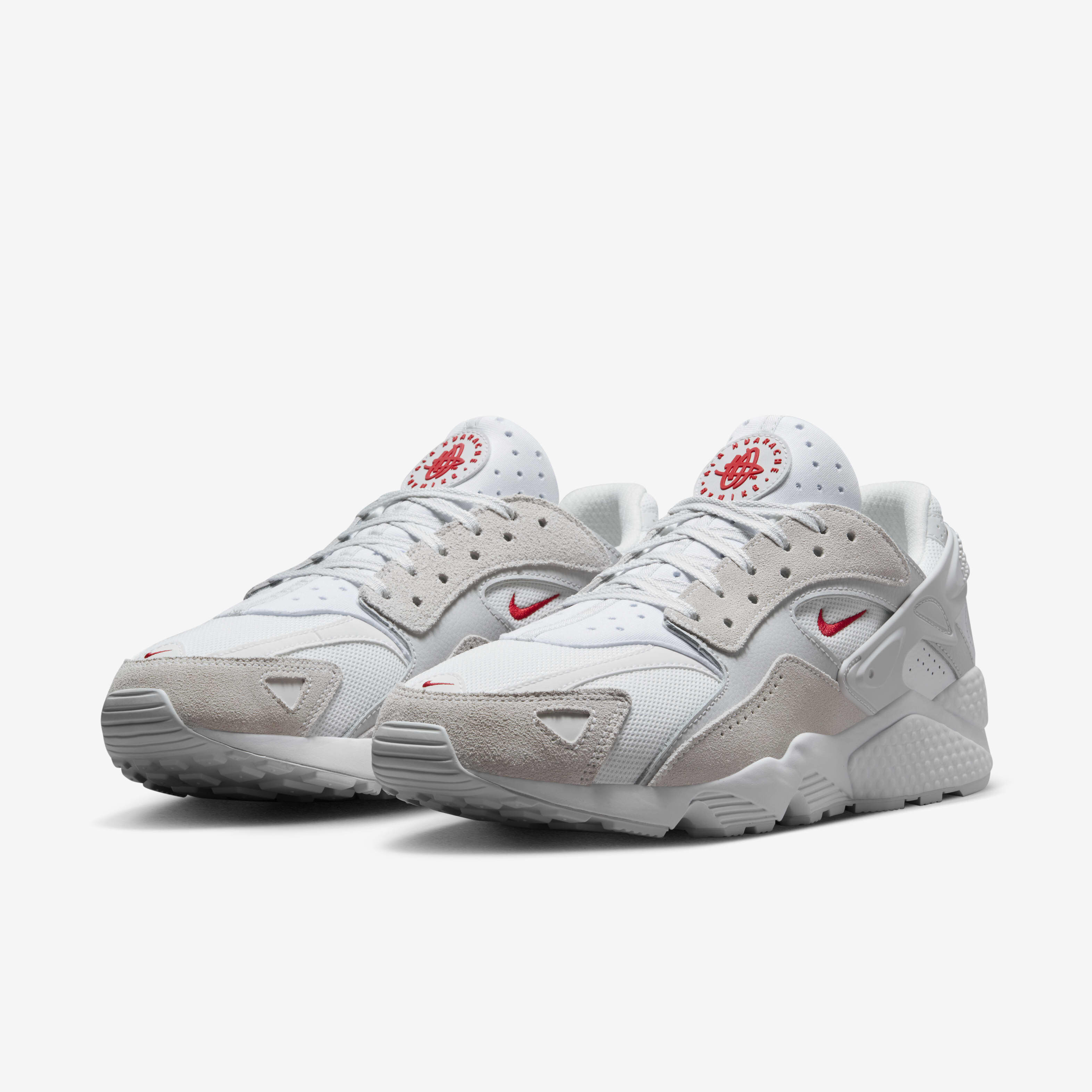Buy Nike Air Huarache Runner Men s Shoes Summit White Photon Dust White University Red Nike Saudi Official
