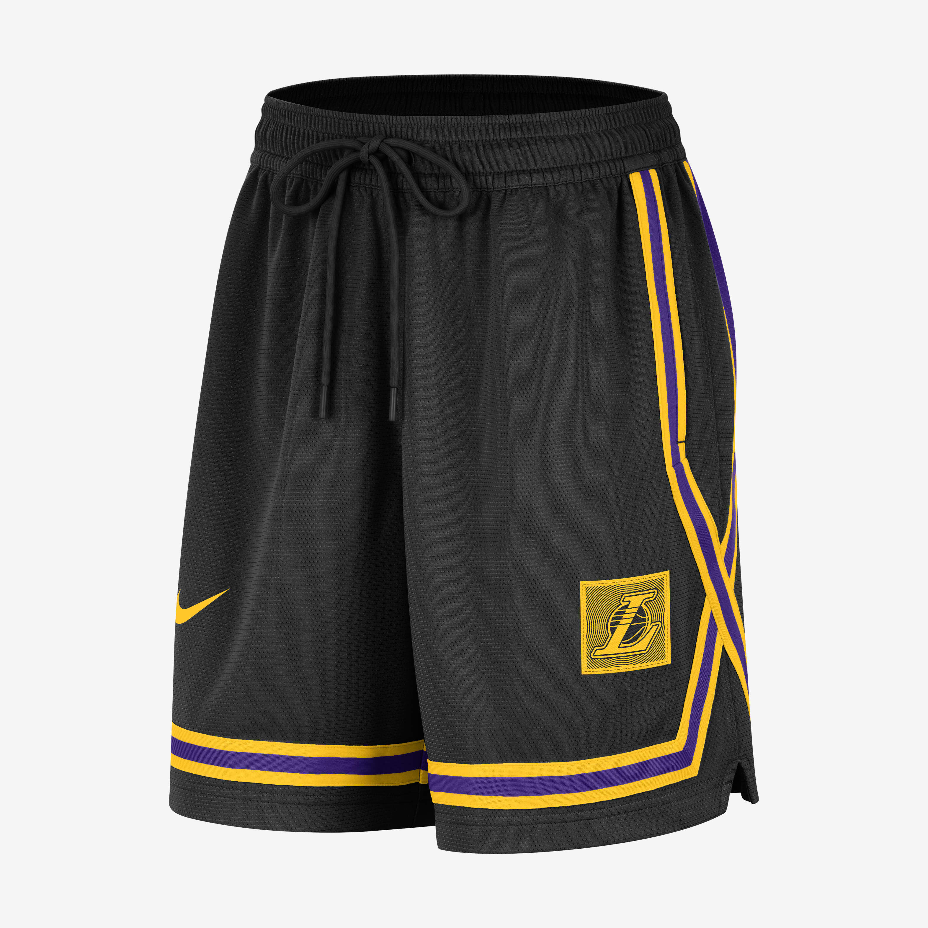 Lakers black jersey shorts discount
