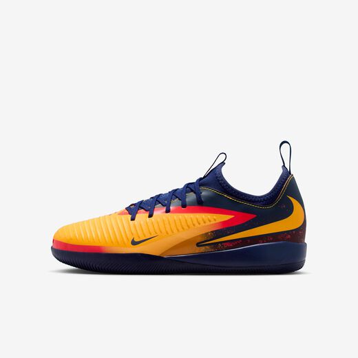 New In Kids' Football Indoor Court-Nike, Nike Jr. Phantom 6 Low Academy 'Erling Haaland', Older Kids' Indoor Court Football Shoes