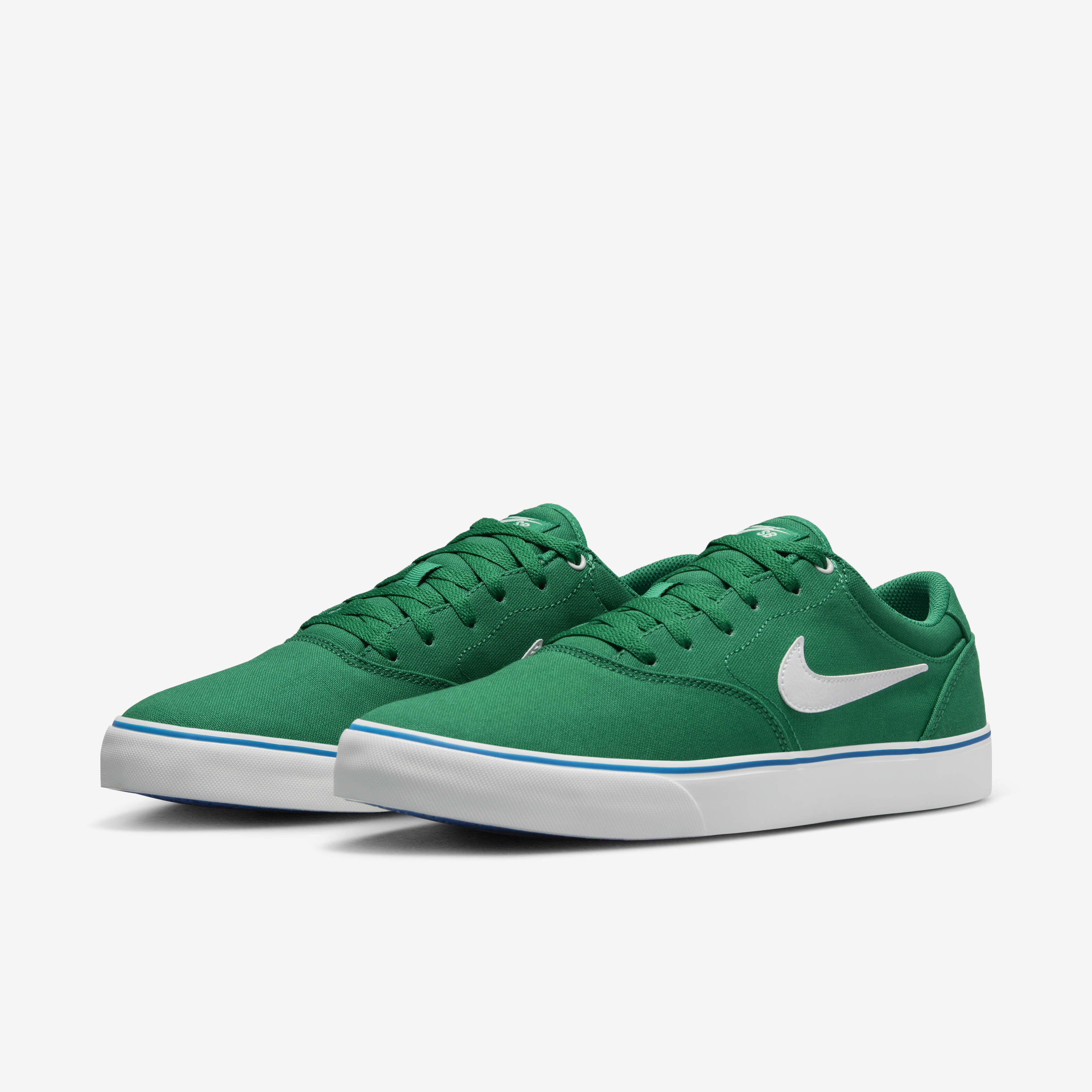 Buy Nike SB Chron 2 Canvas Skate Shoe Malachite Malachite Star Blue Summit White Nike Saudi Official