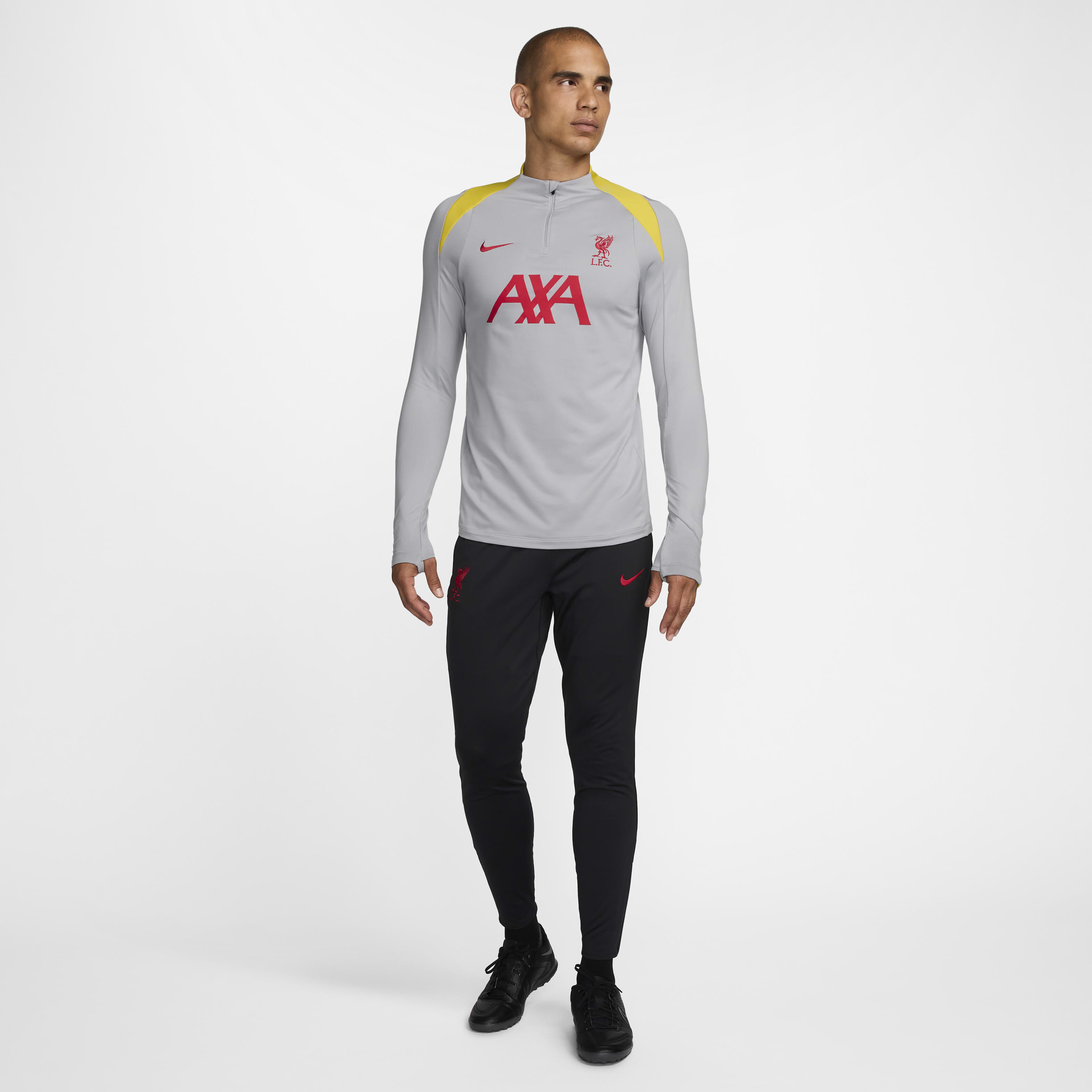 NIKE FC LIVERPOOL 2020/21 AXA STRIKE FULL ZIP DRILL TOP
