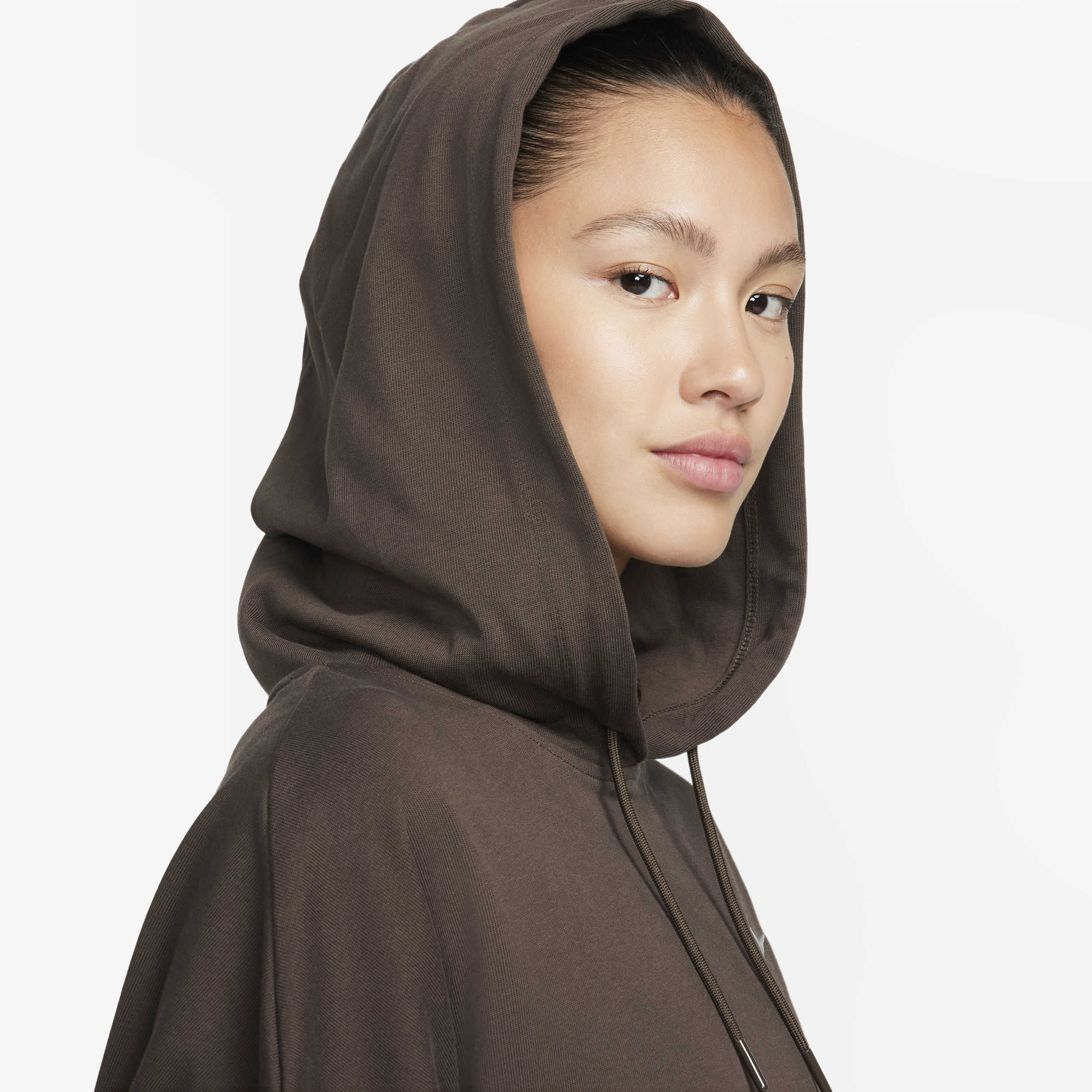 Shop Sportswear Women's Oversized Jersey Pullover Hoodie Nike KSA