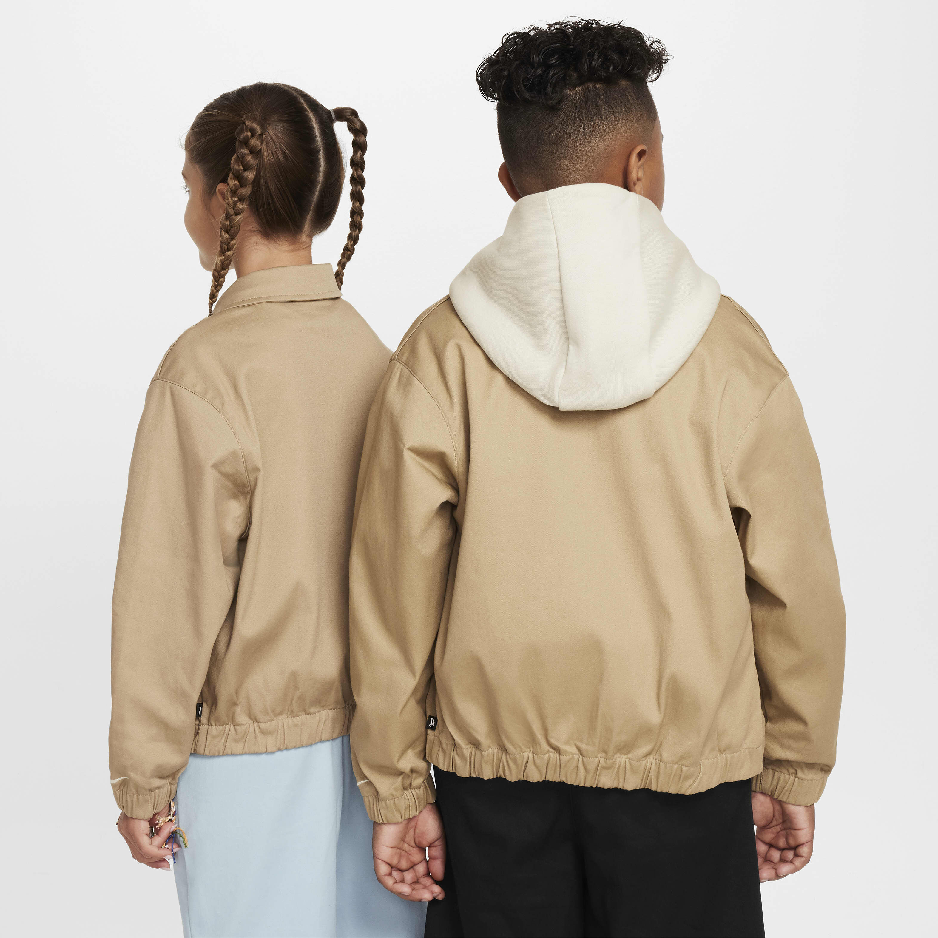 Buy Nike SB Older Kids' Skate Coaches Jacket - Khaki/Light Buy Nike SB Older Kids' Skate Coaches Jacket - Khaki/Light