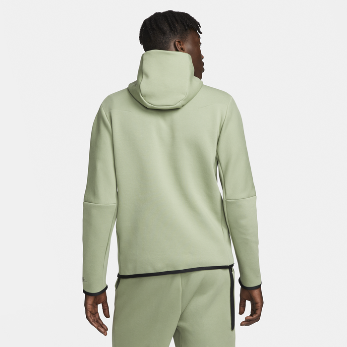 Nike tech fleece shop hoodie olive green