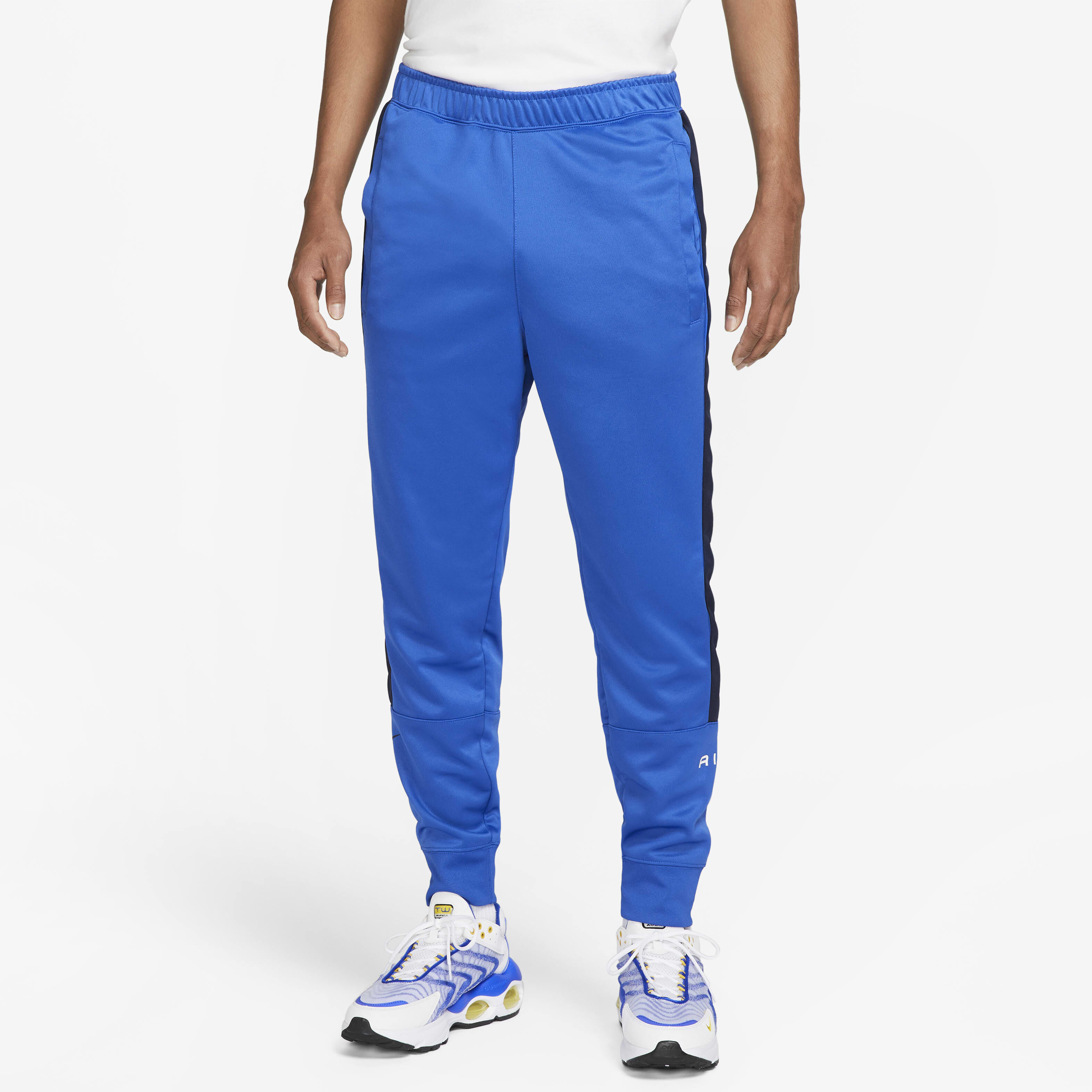 Nike air leg logo track pants shop