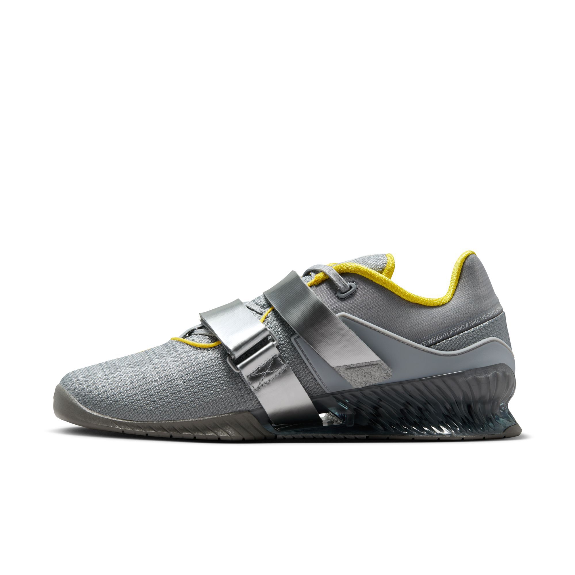 Buy Nike Romaleos 4 Weightlifting Shoes - Wolf Grey/Lightening | Nike Saudi  Official