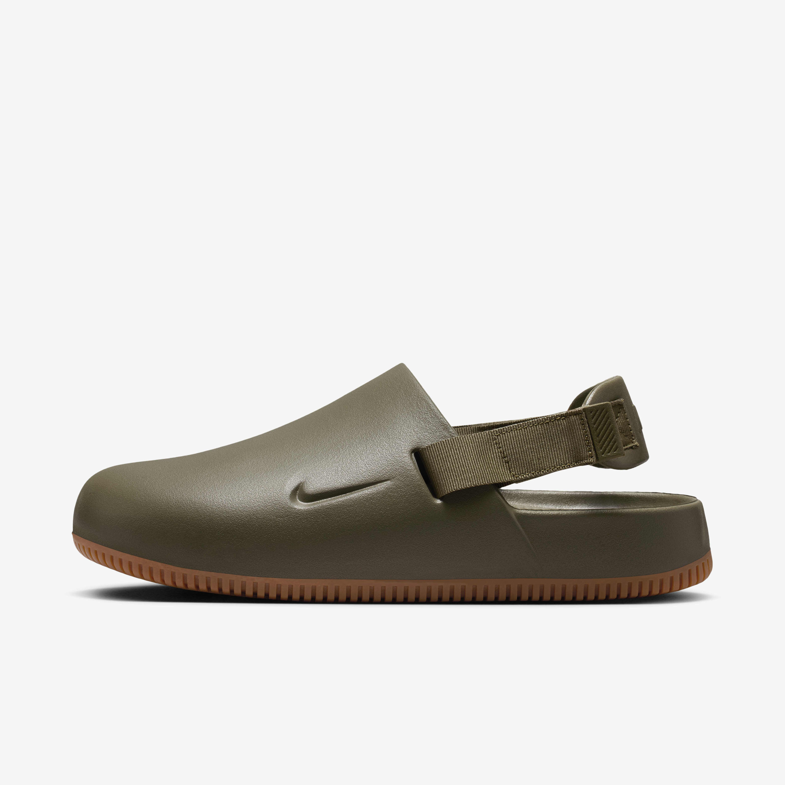 Buy Nike Calm Men's Mules - Medium Olive/Gum Medium Brown/Medium